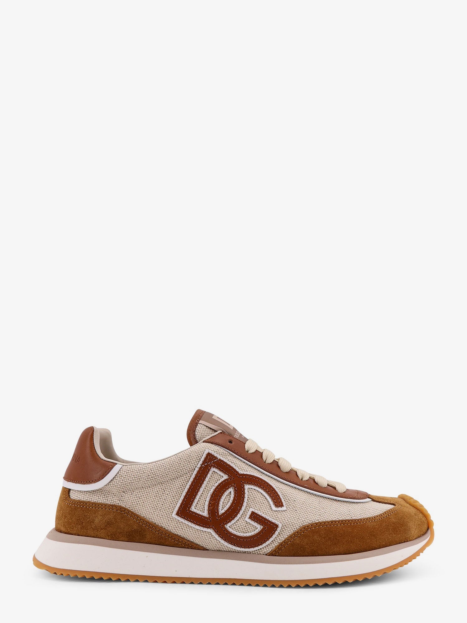 Dolce & Gabbana Dg Cushion Canvas With Side Logo Sneakers