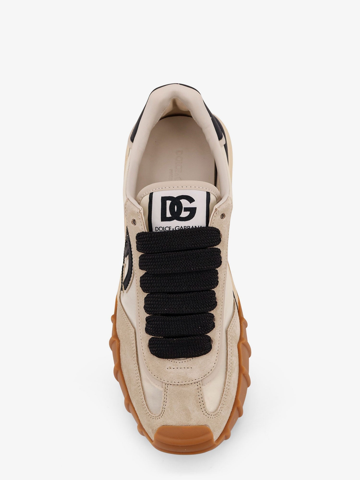Dolce & Gabbana Nylon Sneakers With Dg Logo On The Side