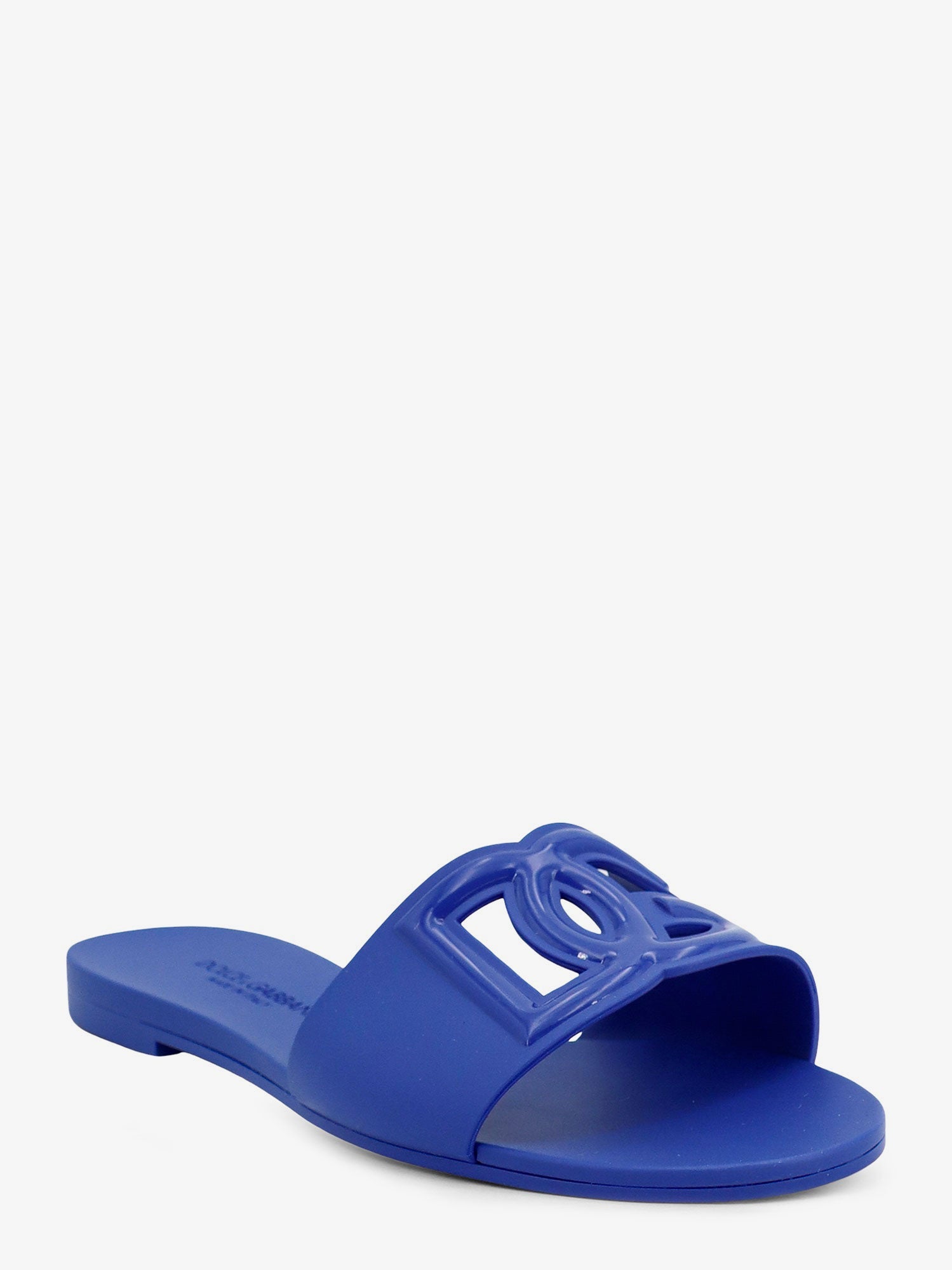 Dolce & Gabbana Pvc Sandals With Dg Logo On The Front