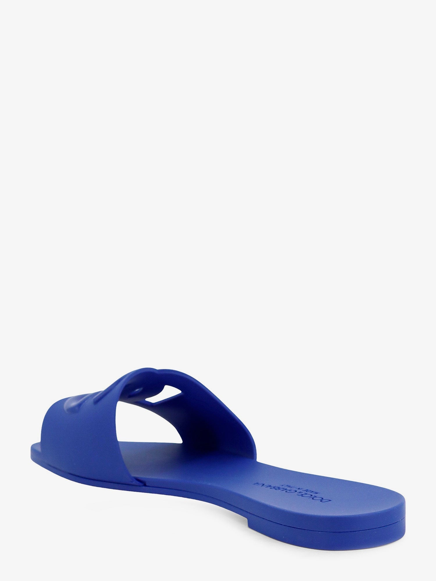 Dolce & Gabbana Pvc Sandals With Dg Logo On The Front