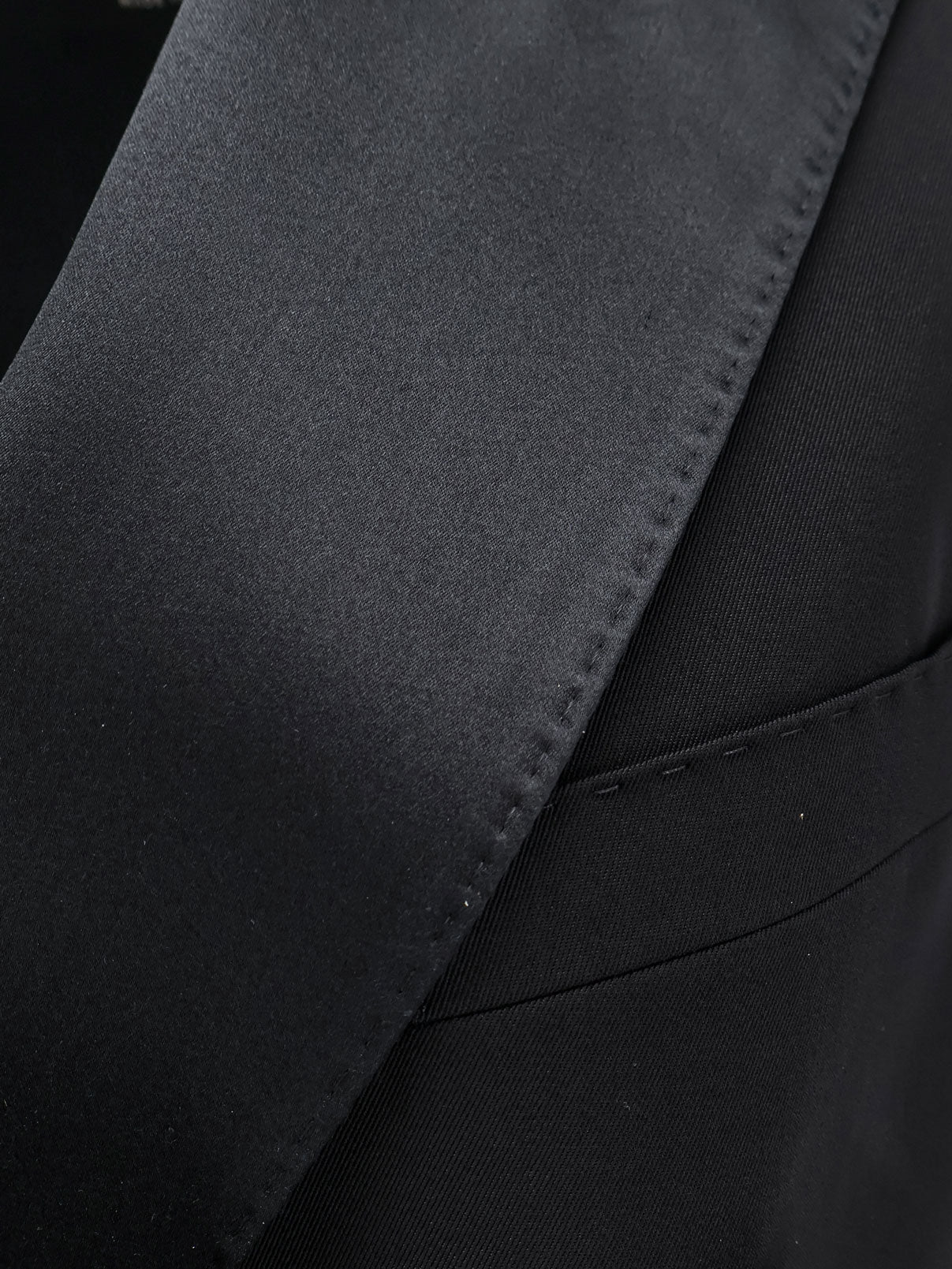 Dolce & Gabbana Virgin Wool And Silk Blend Tuxedo Vest