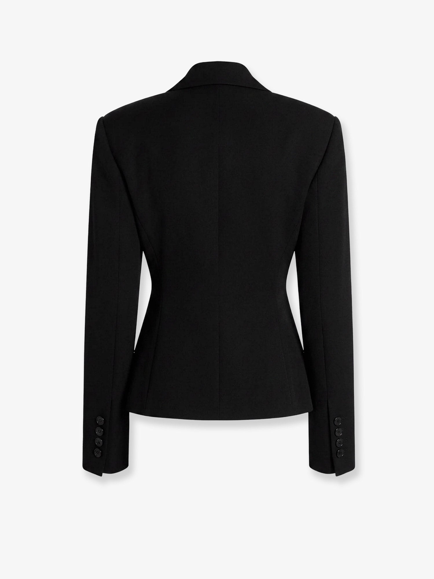 Dolce & Gabbana Double-breasted Virgin Wool Gabardine Blazer