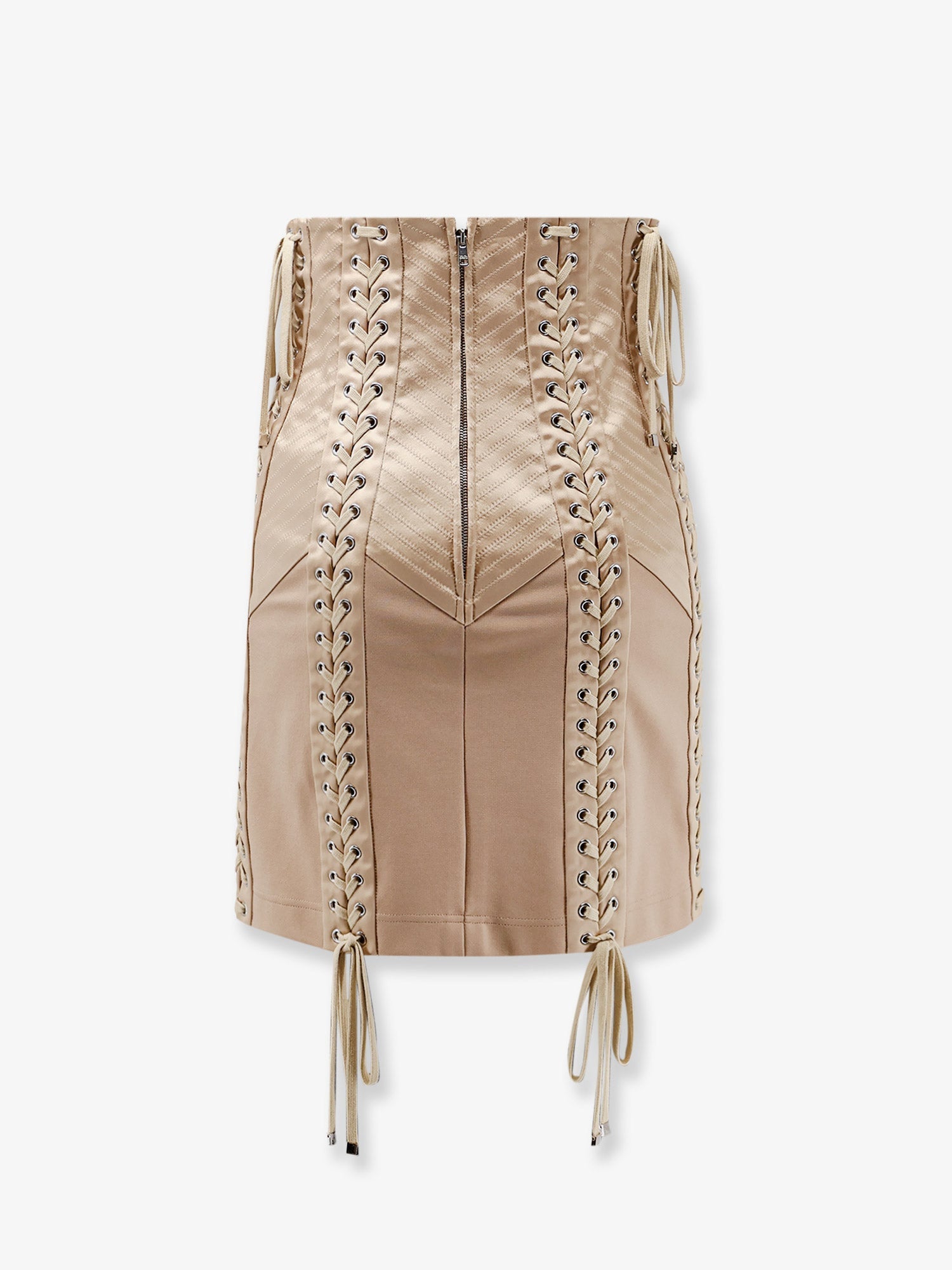 Dolce & Gabbana Shiny Satin Mini Skirt