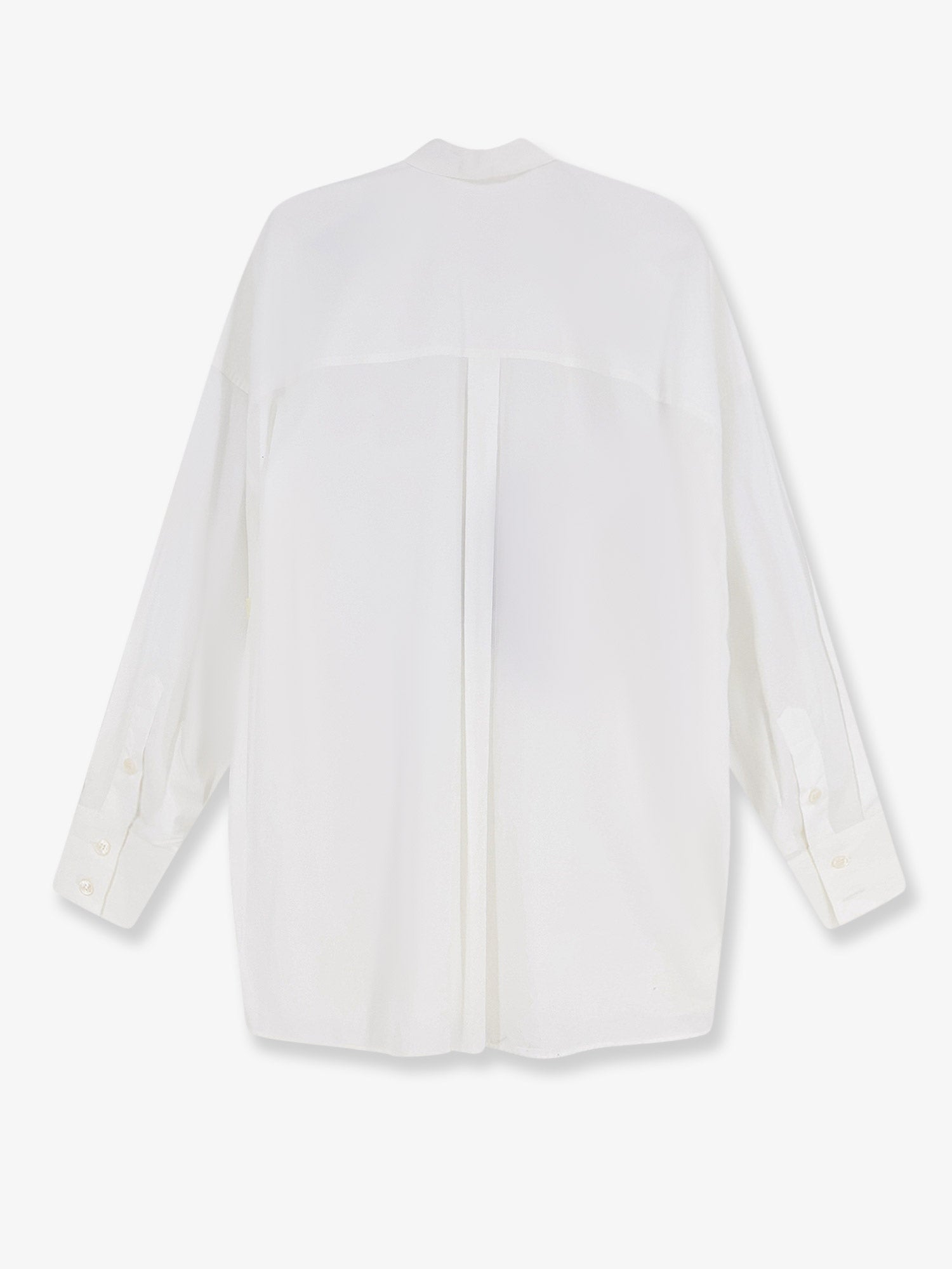 Dolce & Gabbana Oversize Cotton Shirt With Laces Profiles