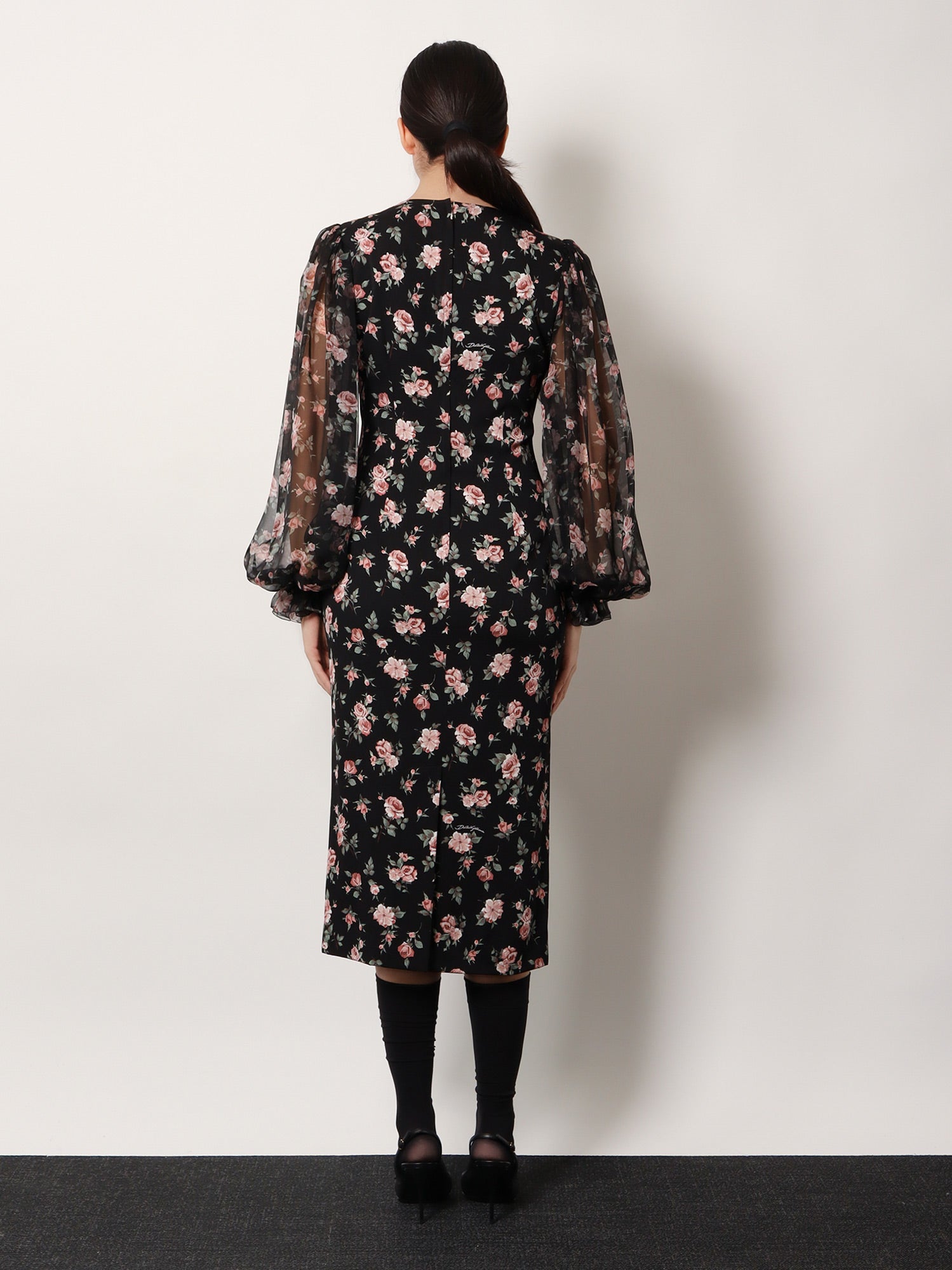 Dolce & Gabbana Stretch Silk Dress