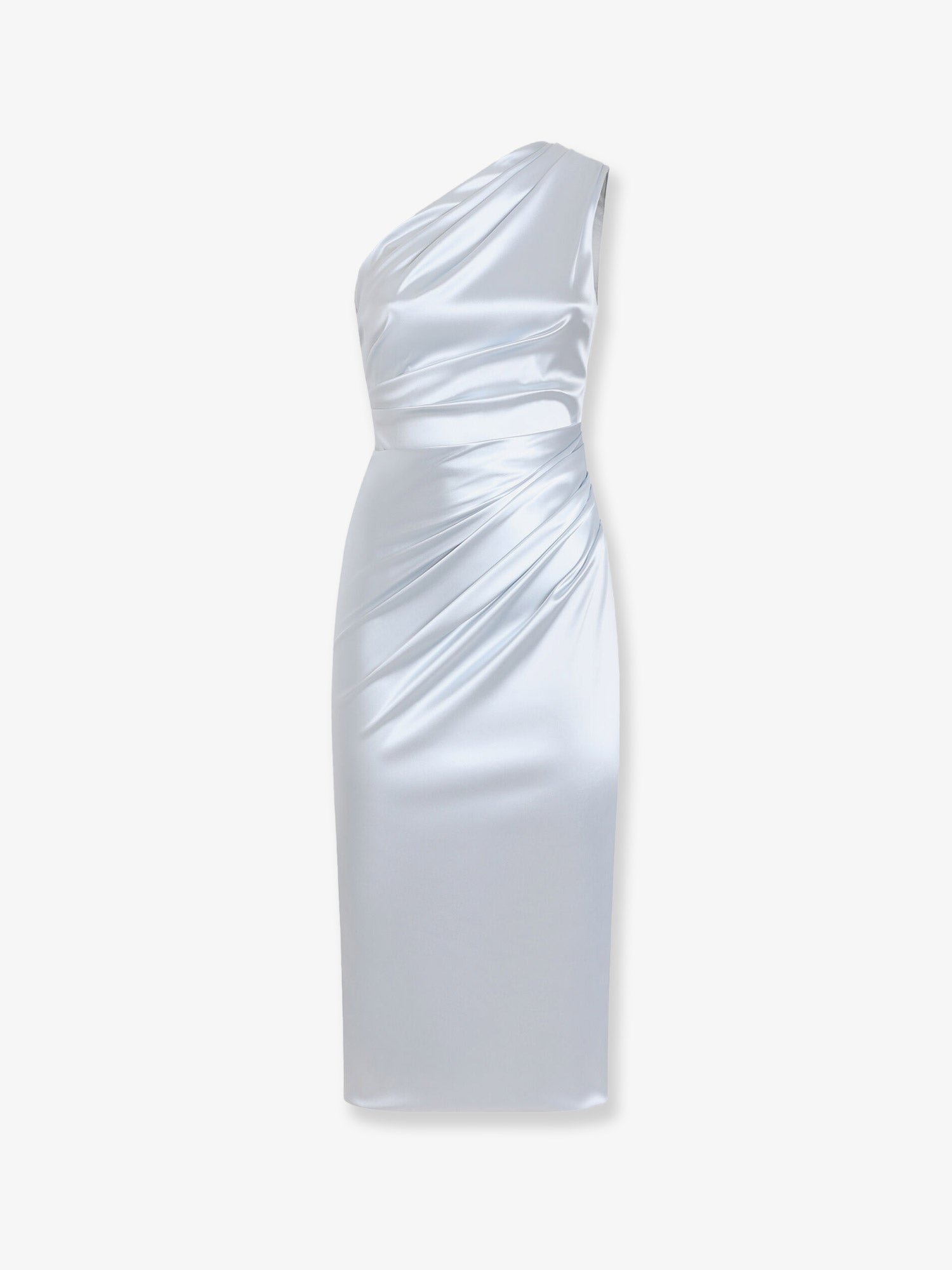 Dolce & Gabbana Satin Midi Dress