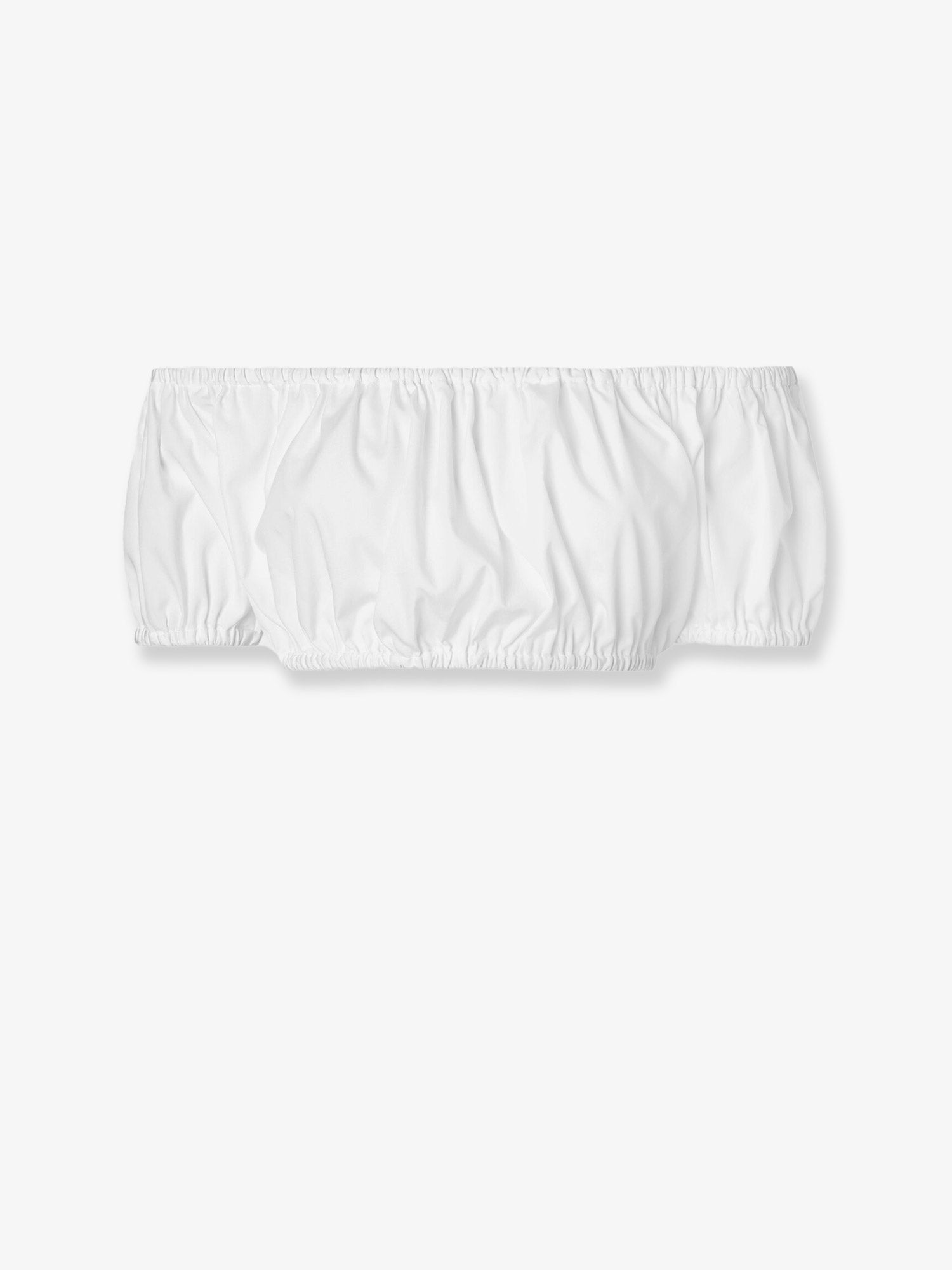 Dolce & Gabbana Cropped Cotton Poplin Top