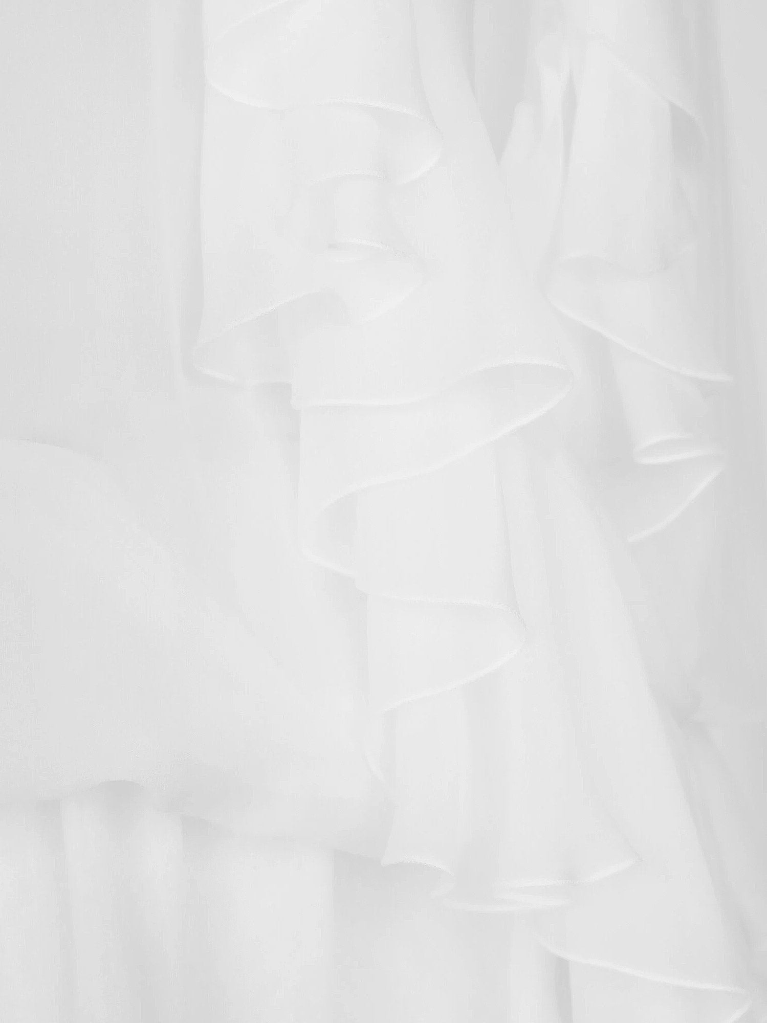 Dolce & Gabbana Chiffon Shirt With Volant