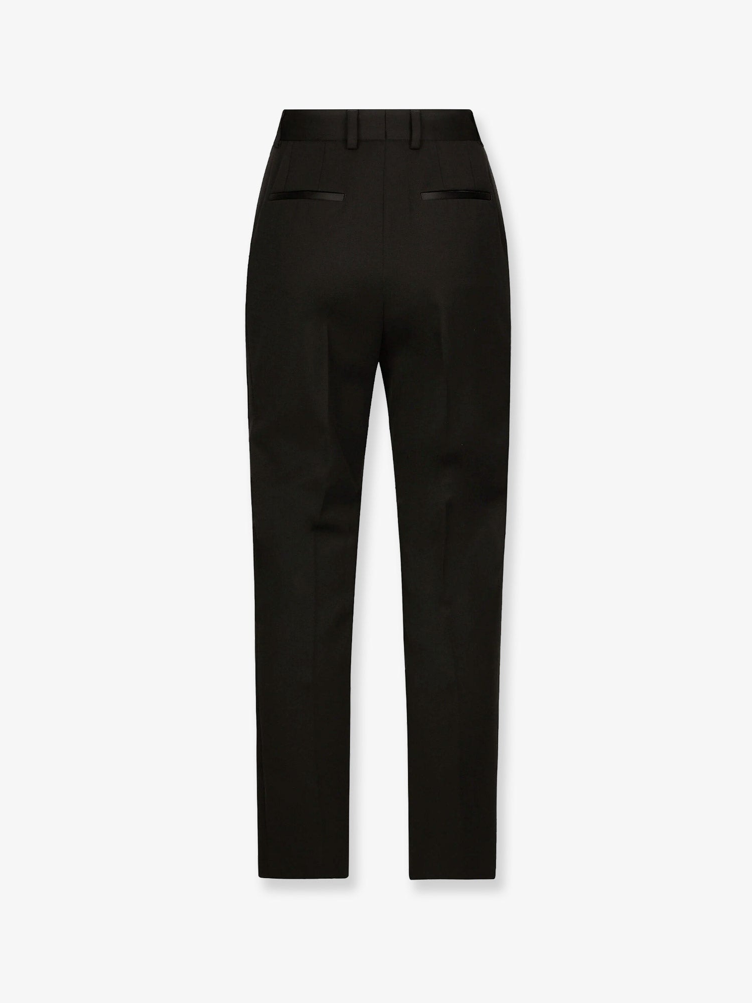 Dolce & Gabbana Tuxedo Virgin Wool And Silk Trousers