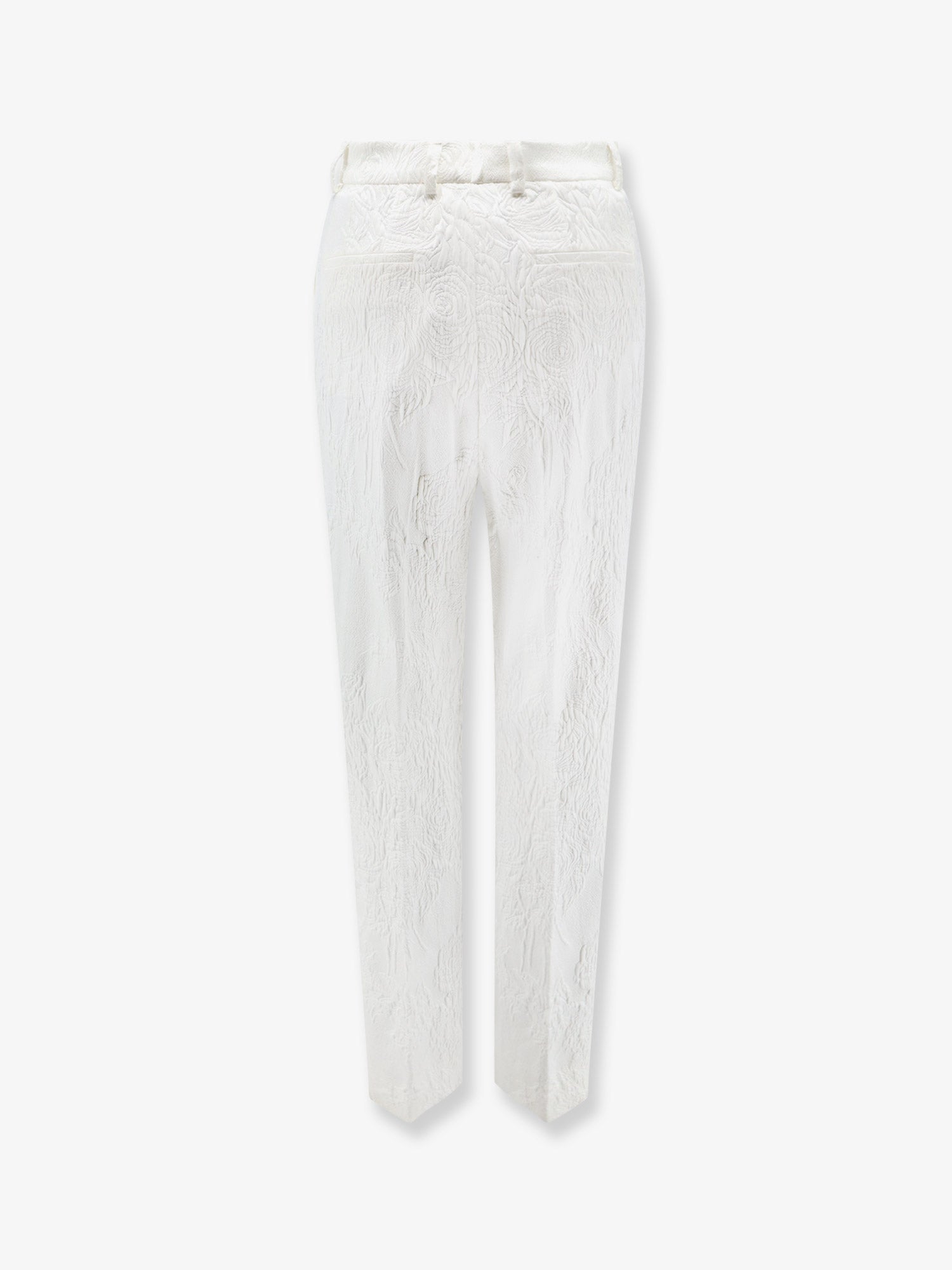 Dolce & Gabbana Pantaloni In Cotone E Viscosa