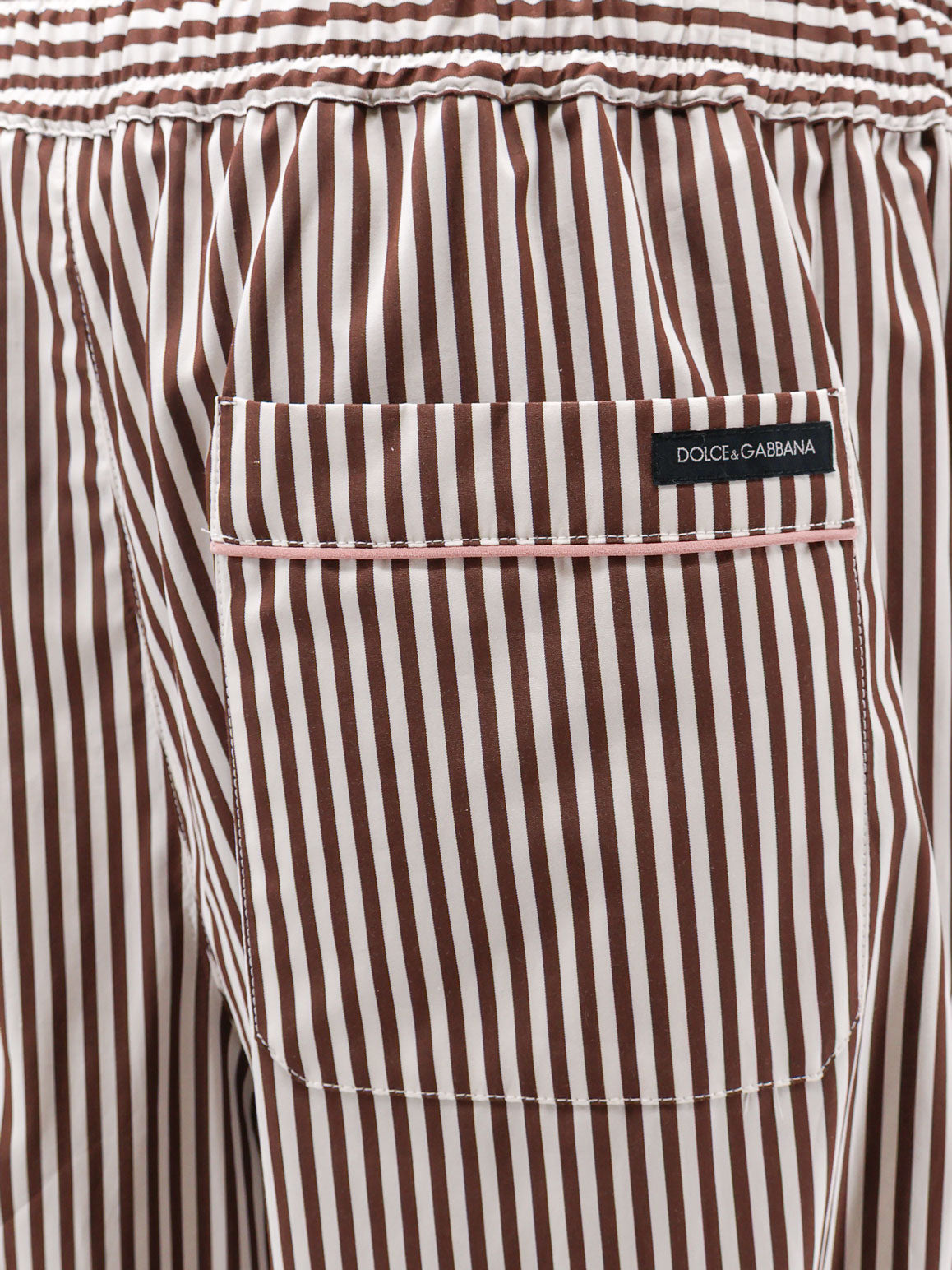 Dolce & Gabbana Pajamas Cotton Poplin Trousers