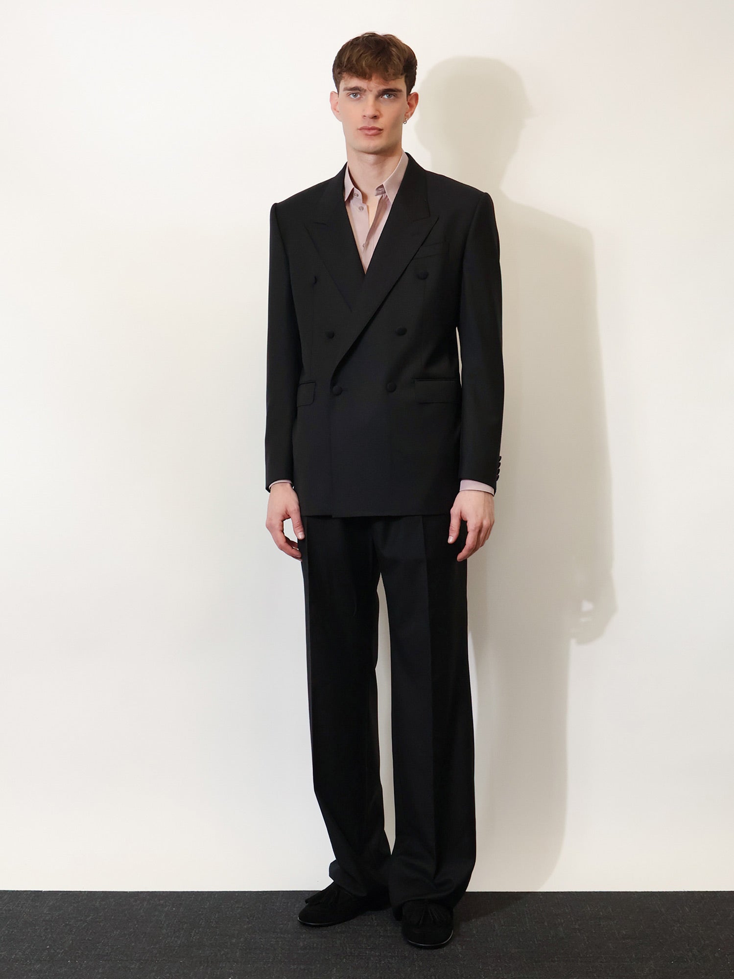 Dolce & Gabbana Double-breasted Virgin Wool Blazer