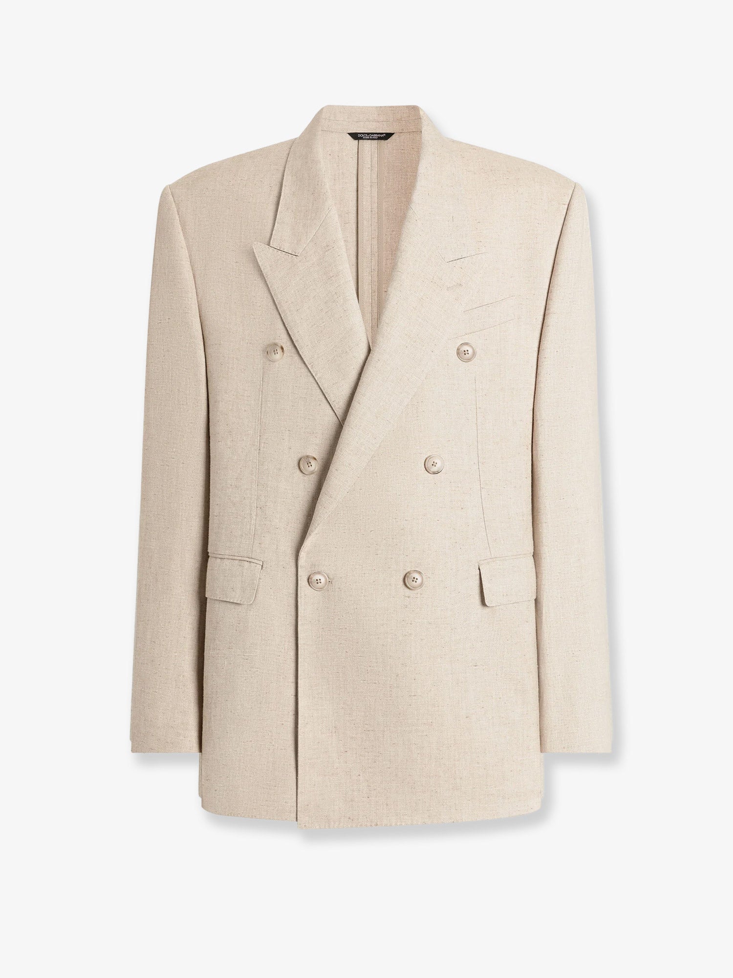 Dolce & Gabbana Hemp, Silk And Linen Blazer