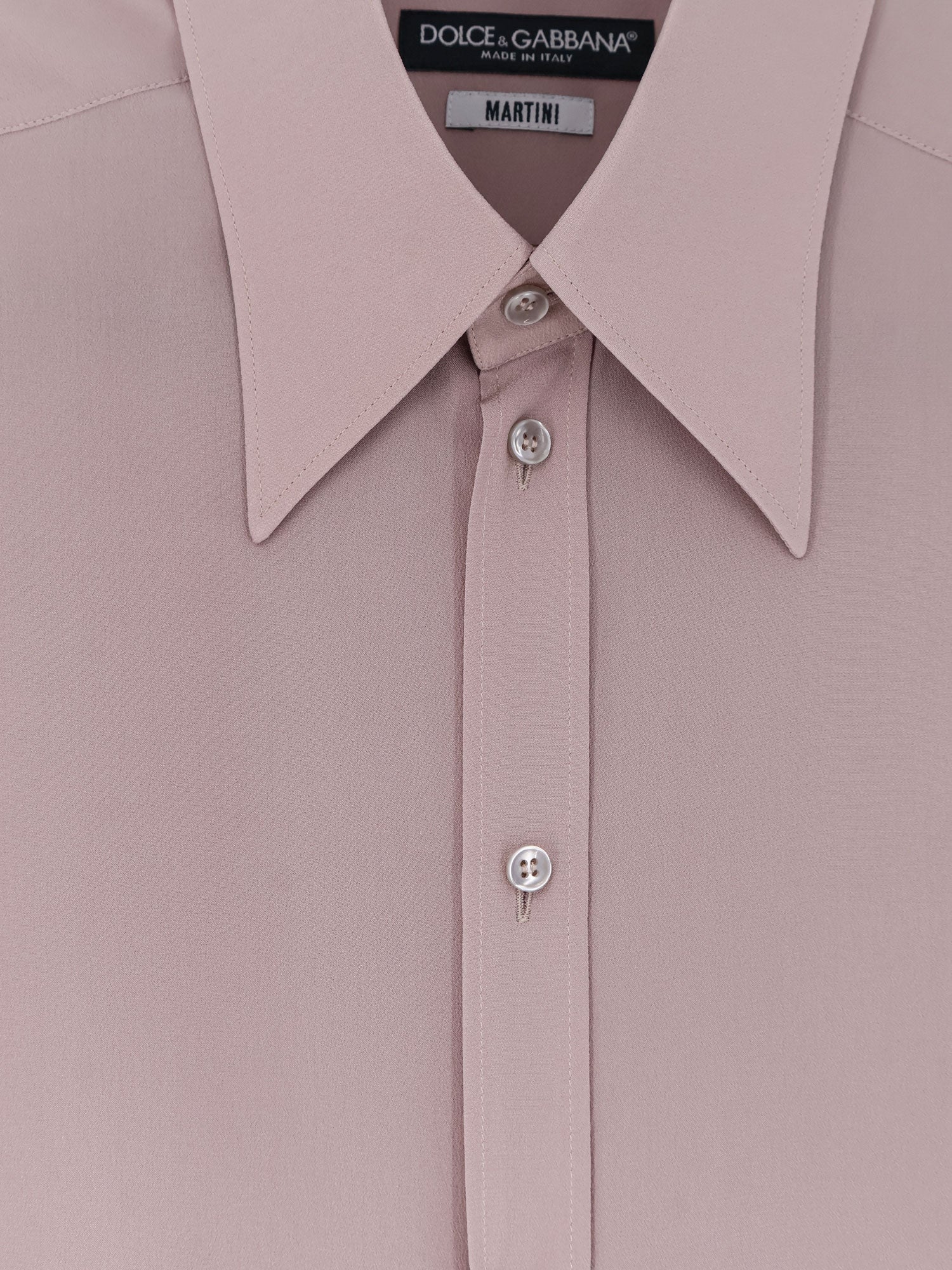 Dolce & Gabbana Martini Silk Shirt