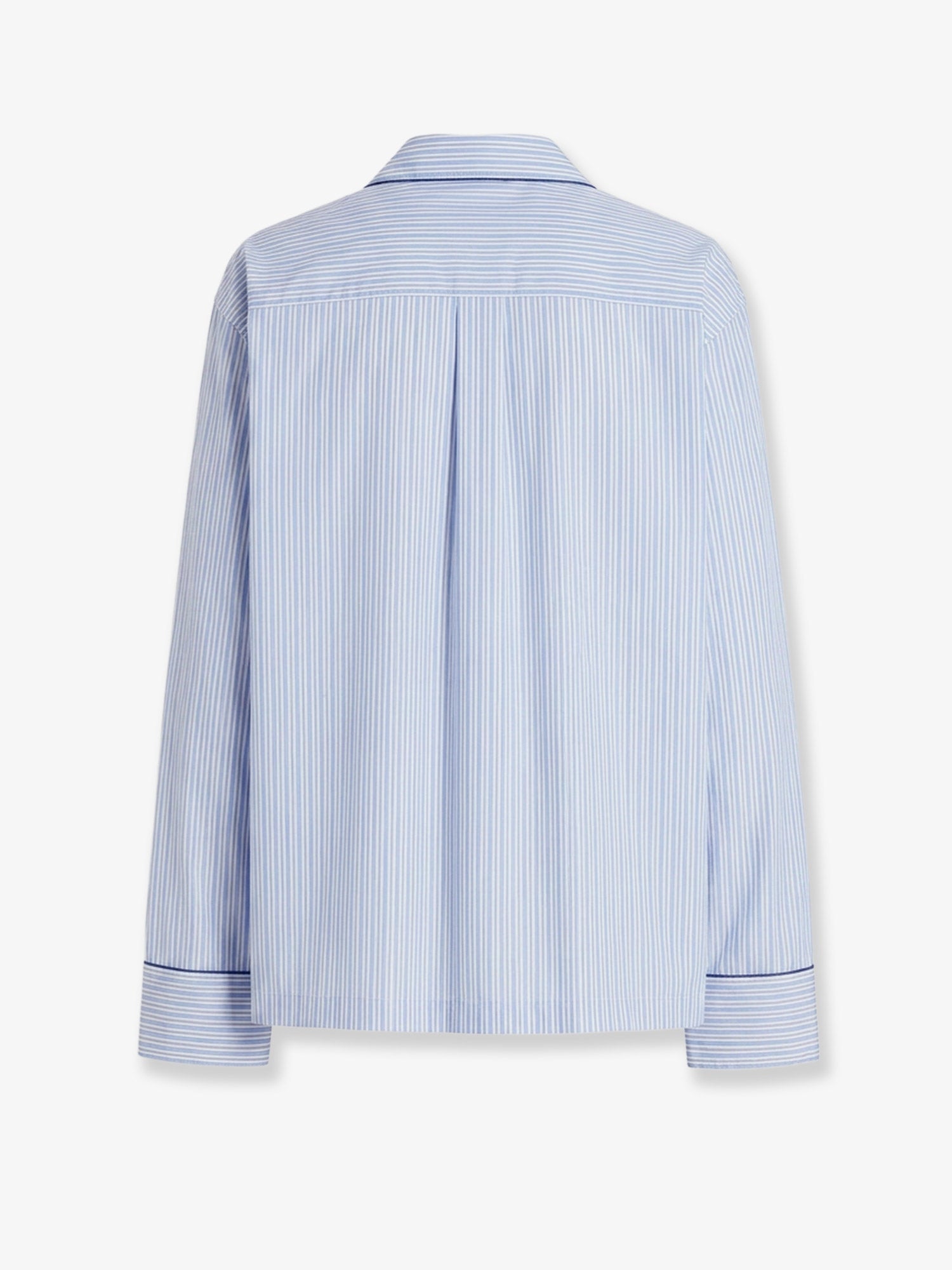 Dolce & Gabbana Camicia Vanity In Cotone E Seta Con Motivo A Righe