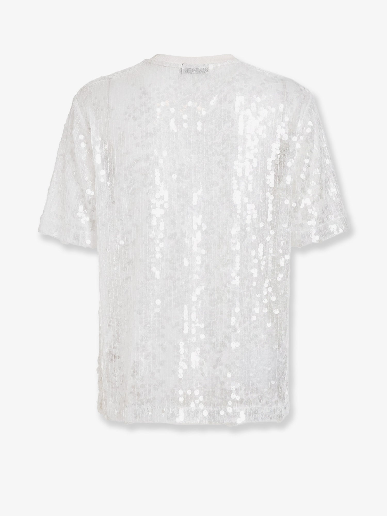 Dolce & Gabbana T-shirt With All-over Sequin Detail
