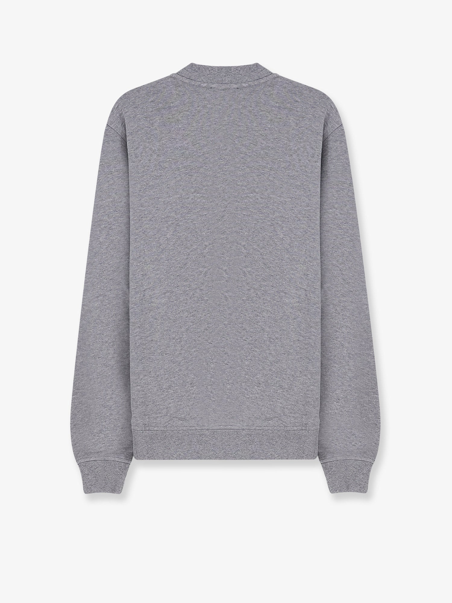 Dolce & Gabbana Cotton Sweatshirt With Front Embroidery