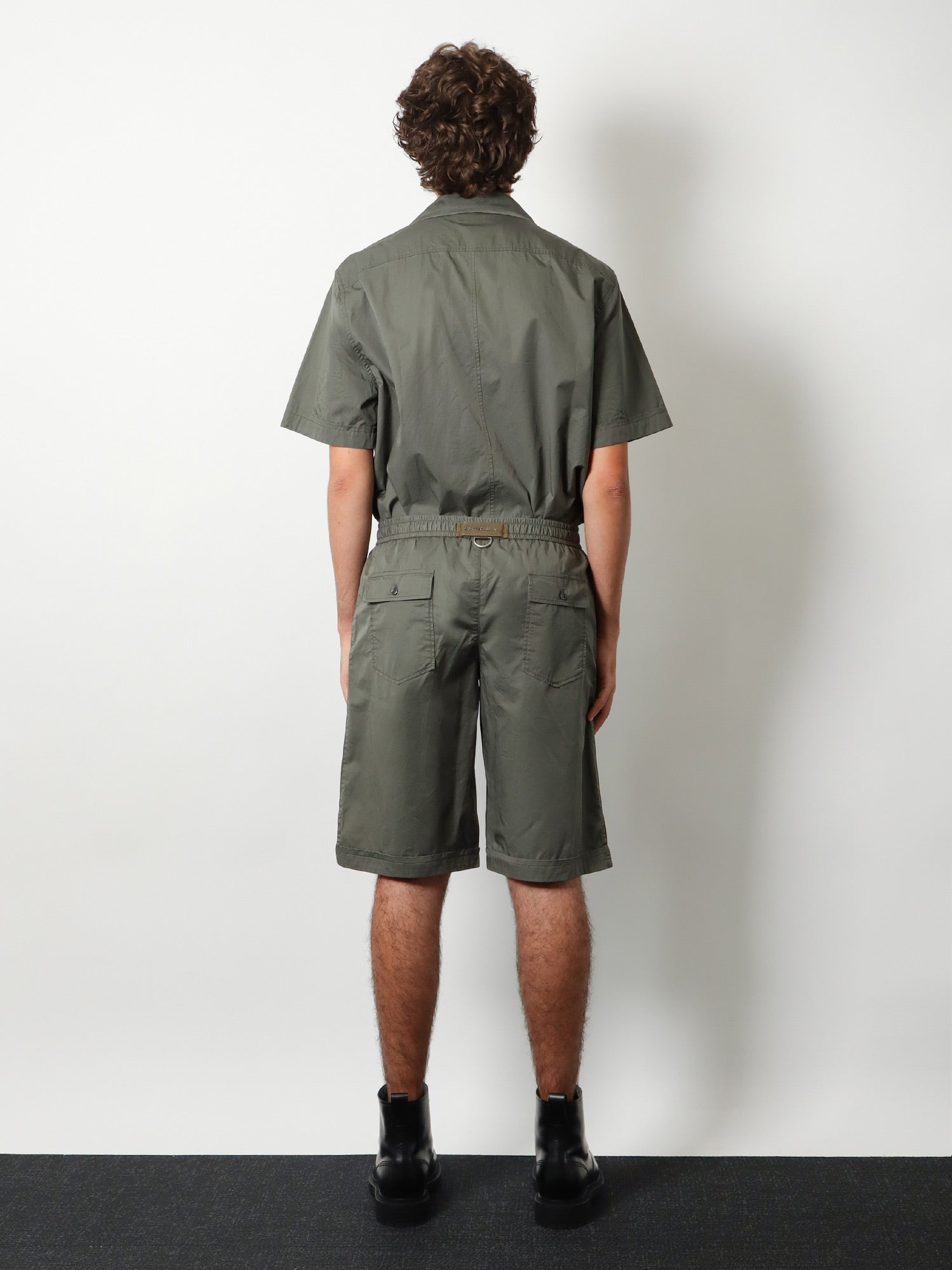 Dolce & Gabbana Cotton Shorts With Logo Detail