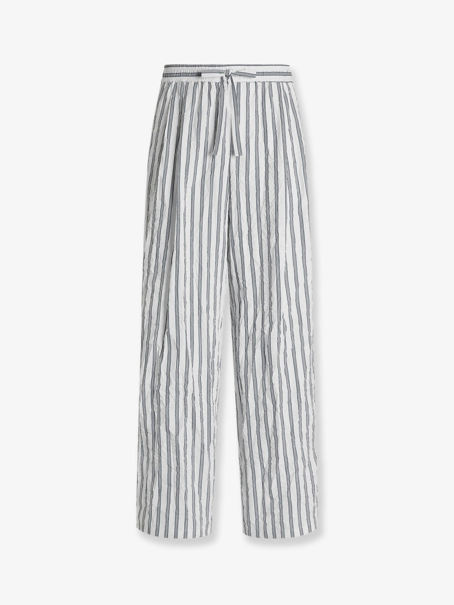 Dolce & Gabbana Vanity Pajamas Froissé Fabric Trousers