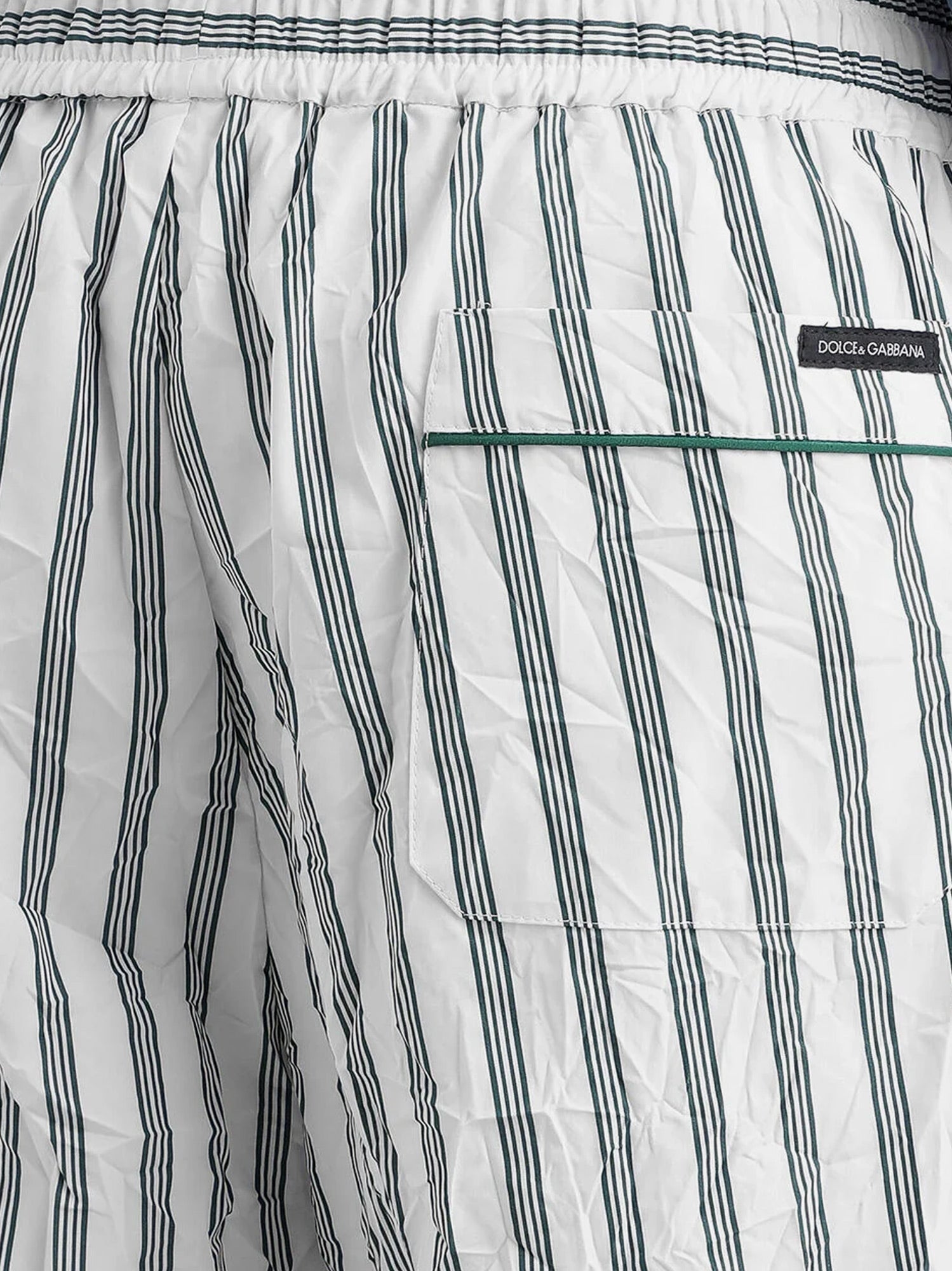 Dolce & Gabbana Vanity Pajamas Froissé Fabric Trousers