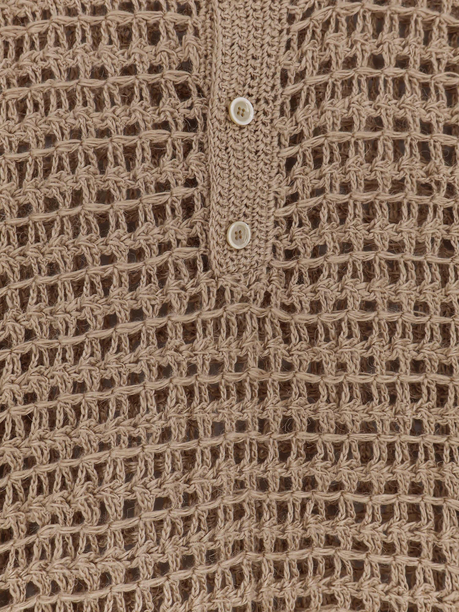 Dolce & Gabbana Perforated Linen Sweater