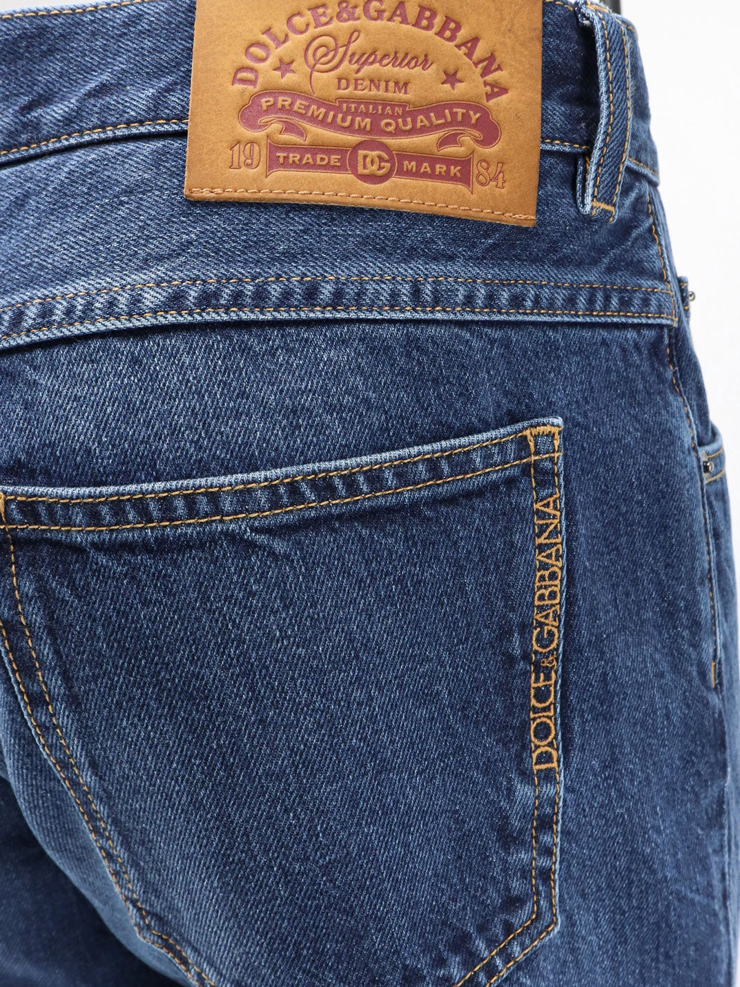 Dolce & Gabbana Blue Denim Jeans