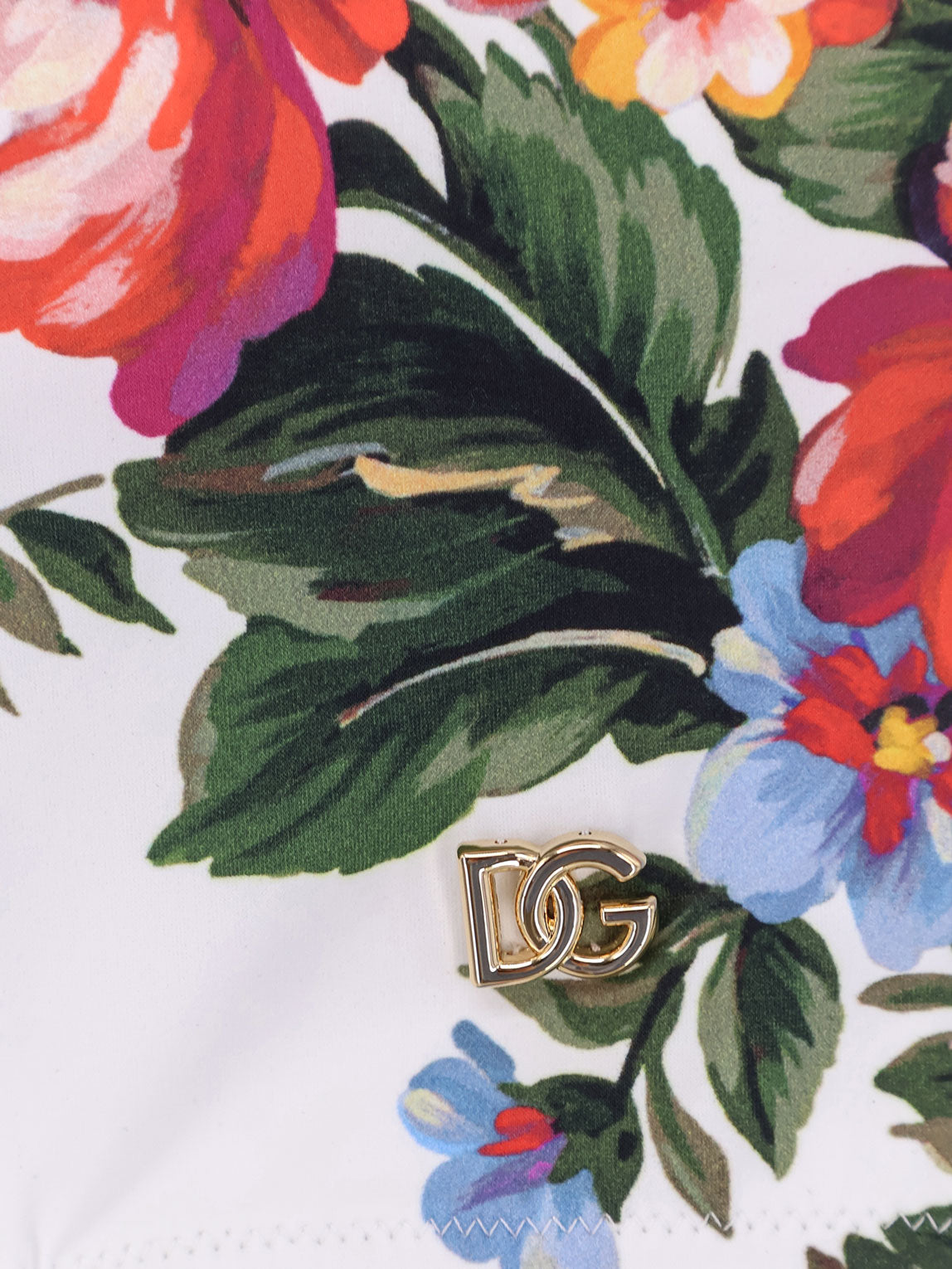 Dolce & Gabbana One-piece Swimsuit With Floral Print