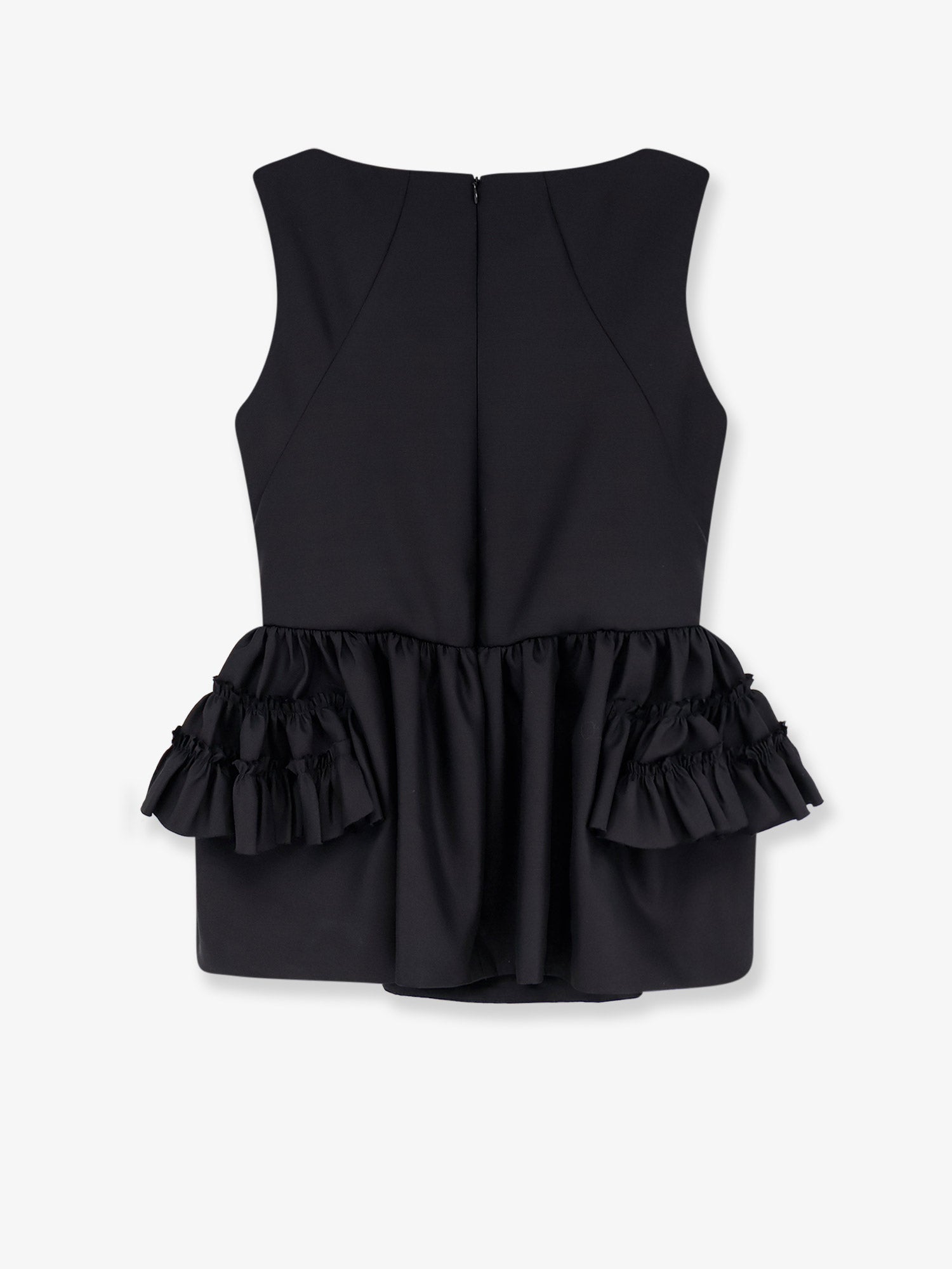Dries Van Noten Casey Wool And Silk Top
