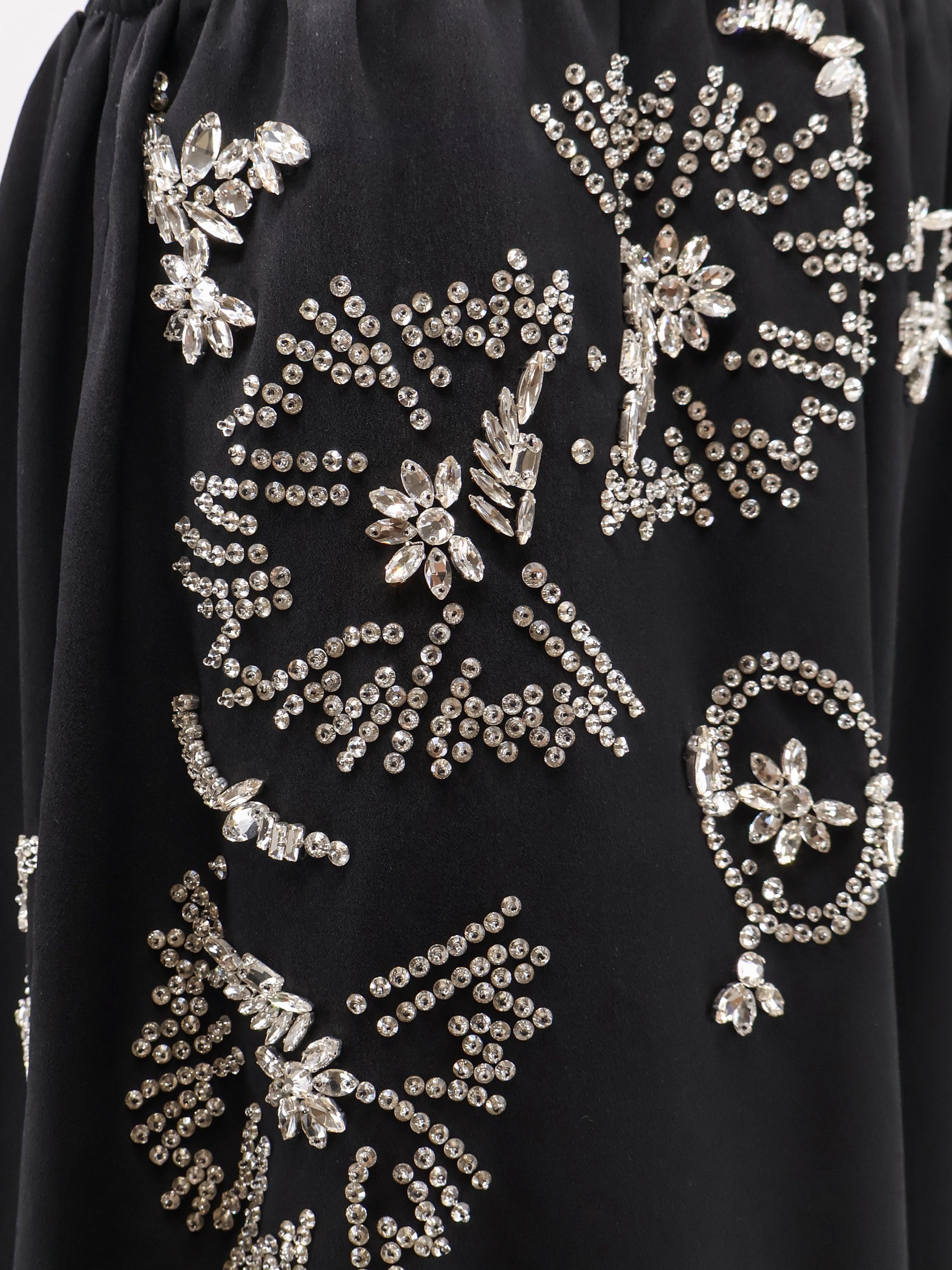 Dries Van Noten Samila Skirt With Rhinestones