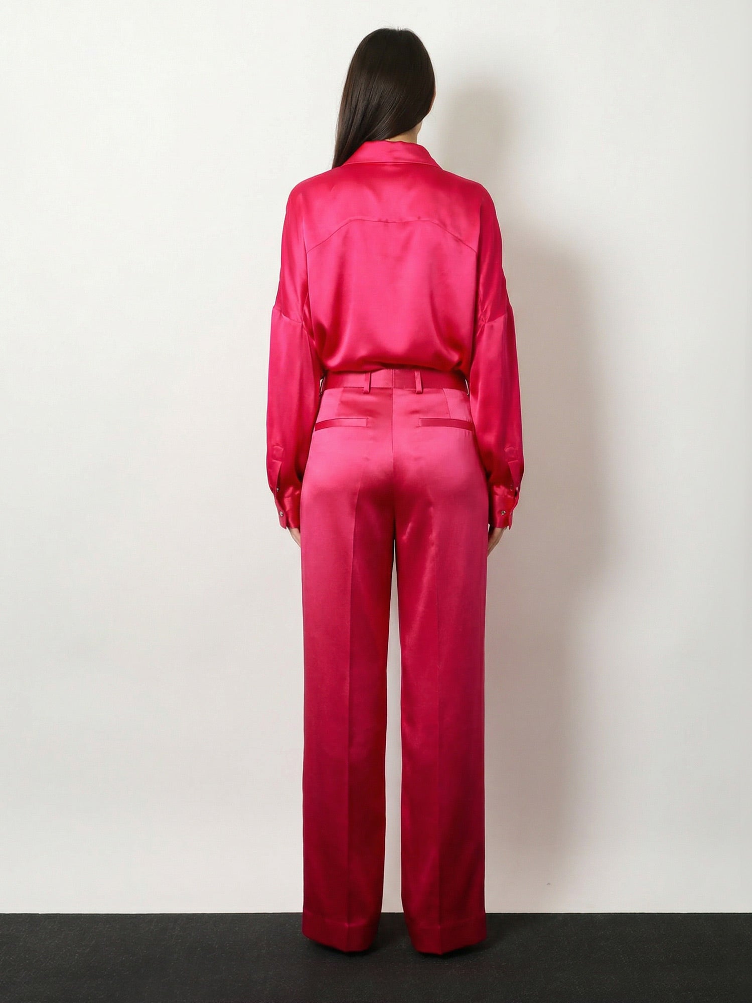 Dries Van Noten Penn Satin Trousers