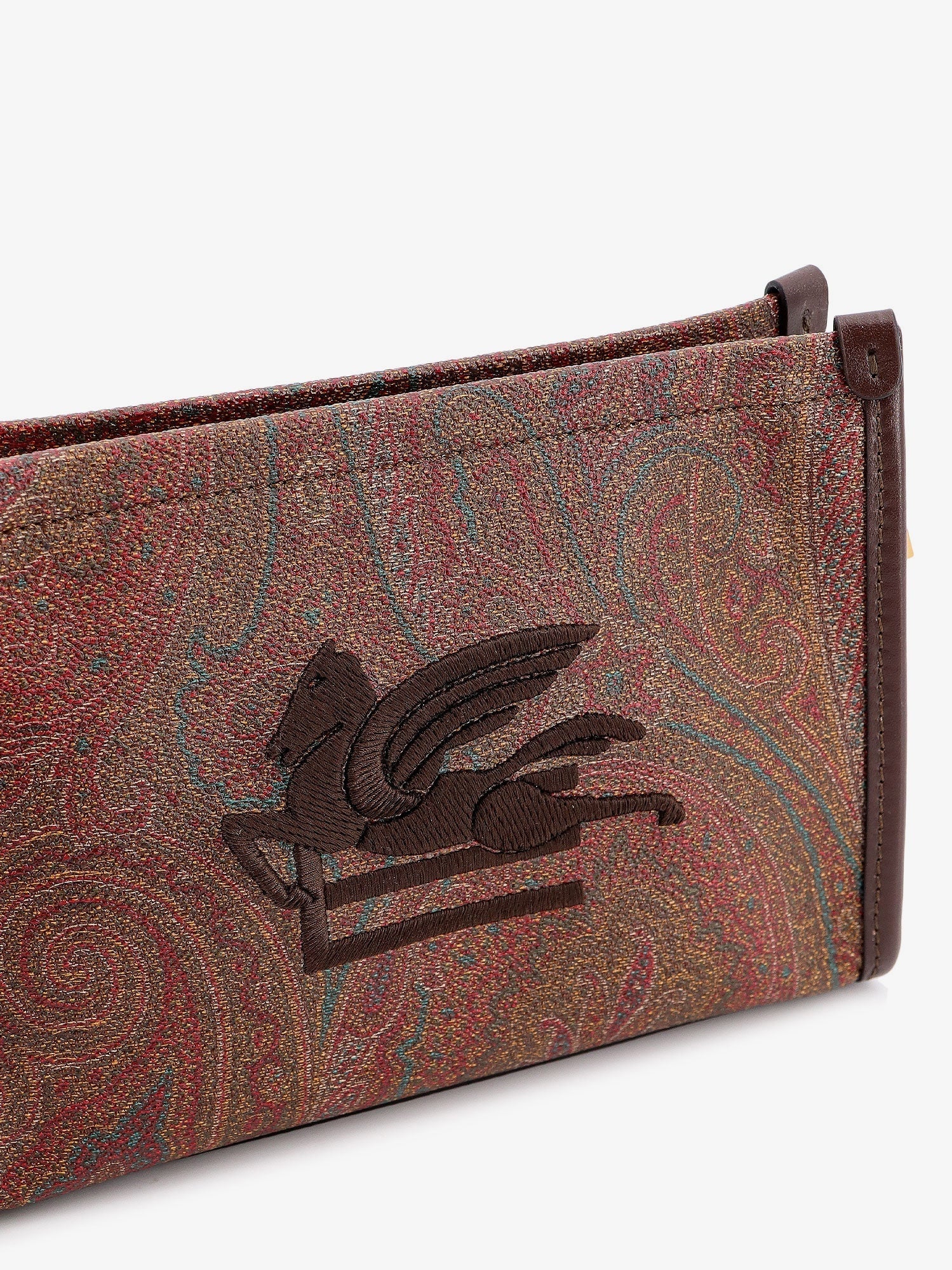 Etro Arnica Medium Pouch With Pegasus