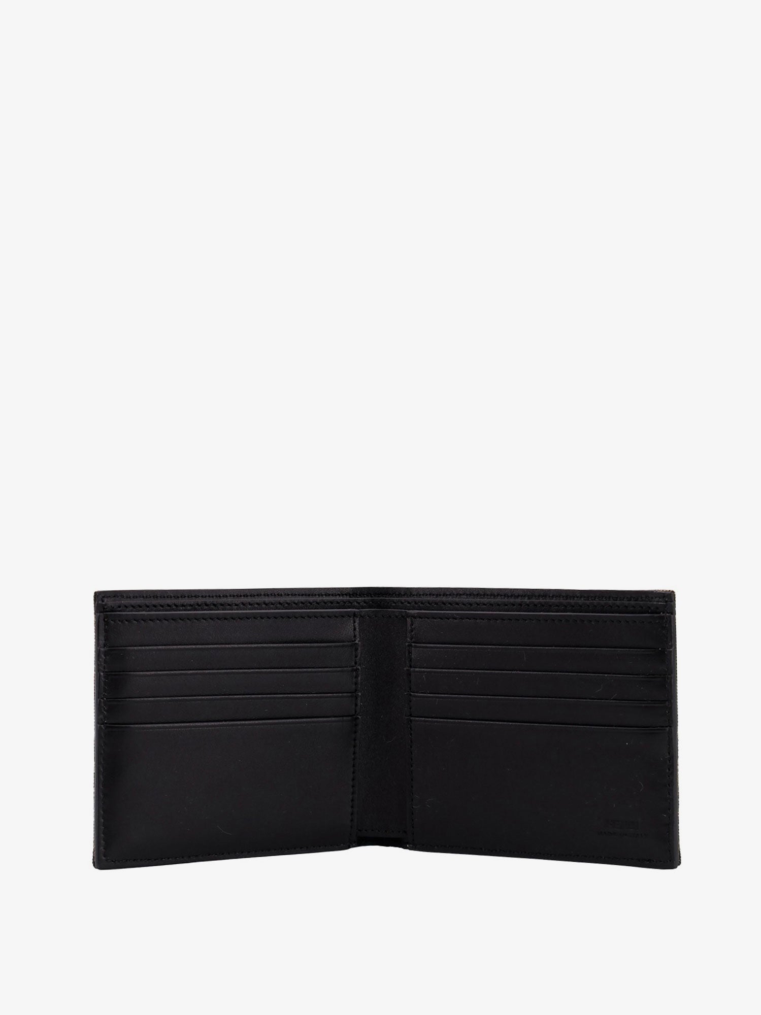 Fendi Bifold Wallet In Ff Jacquard Fabric