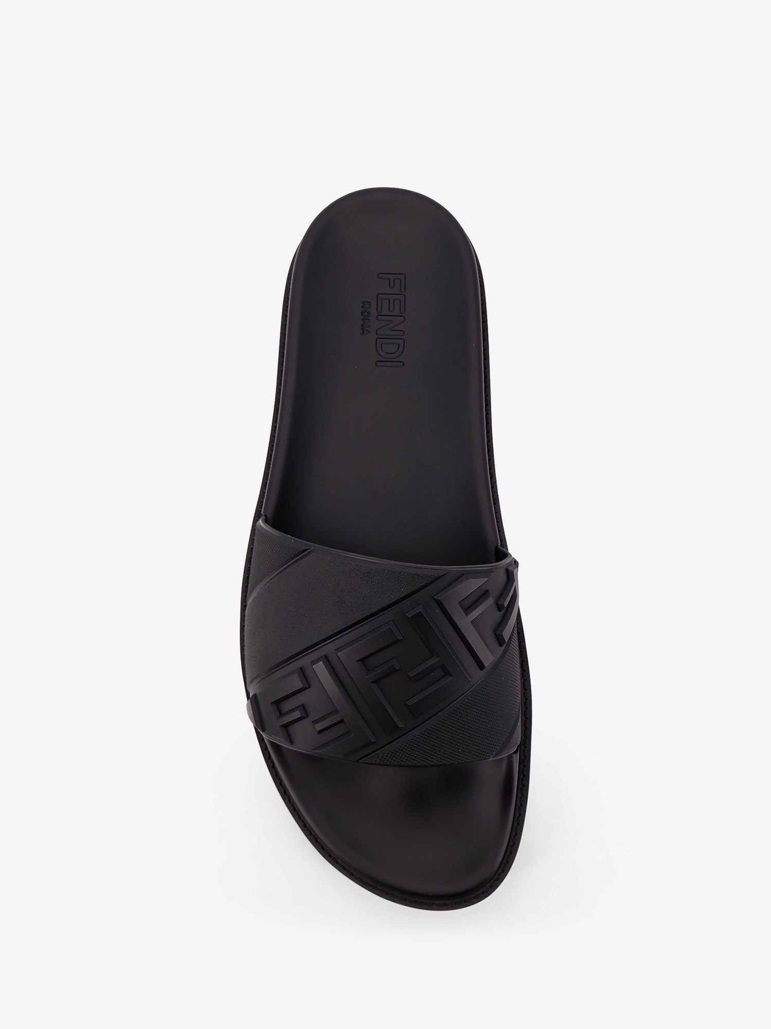 Fendi Ff Rubber Slides