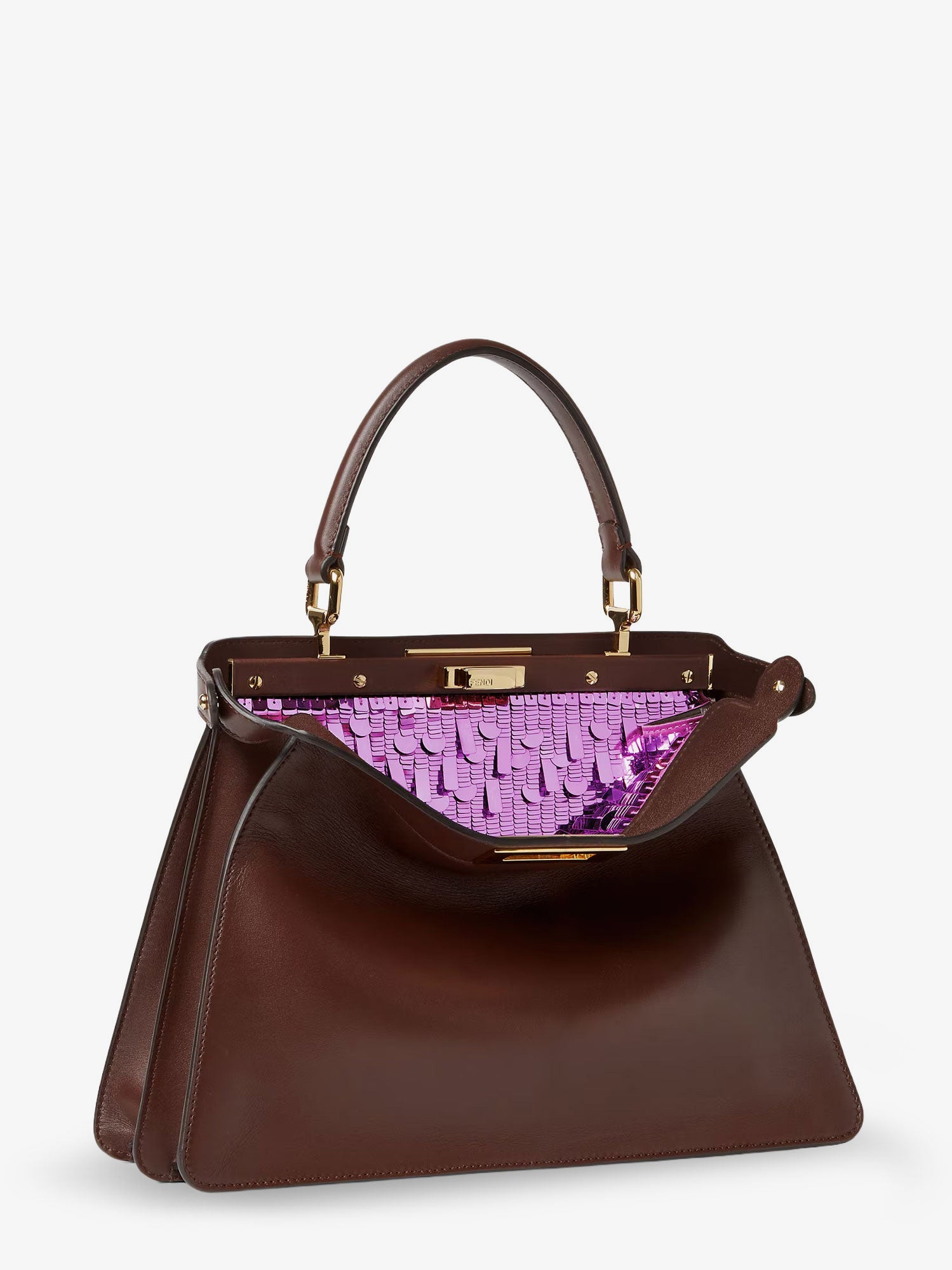 Fendi Peekaboo Iseeu Medium Leather Handbag