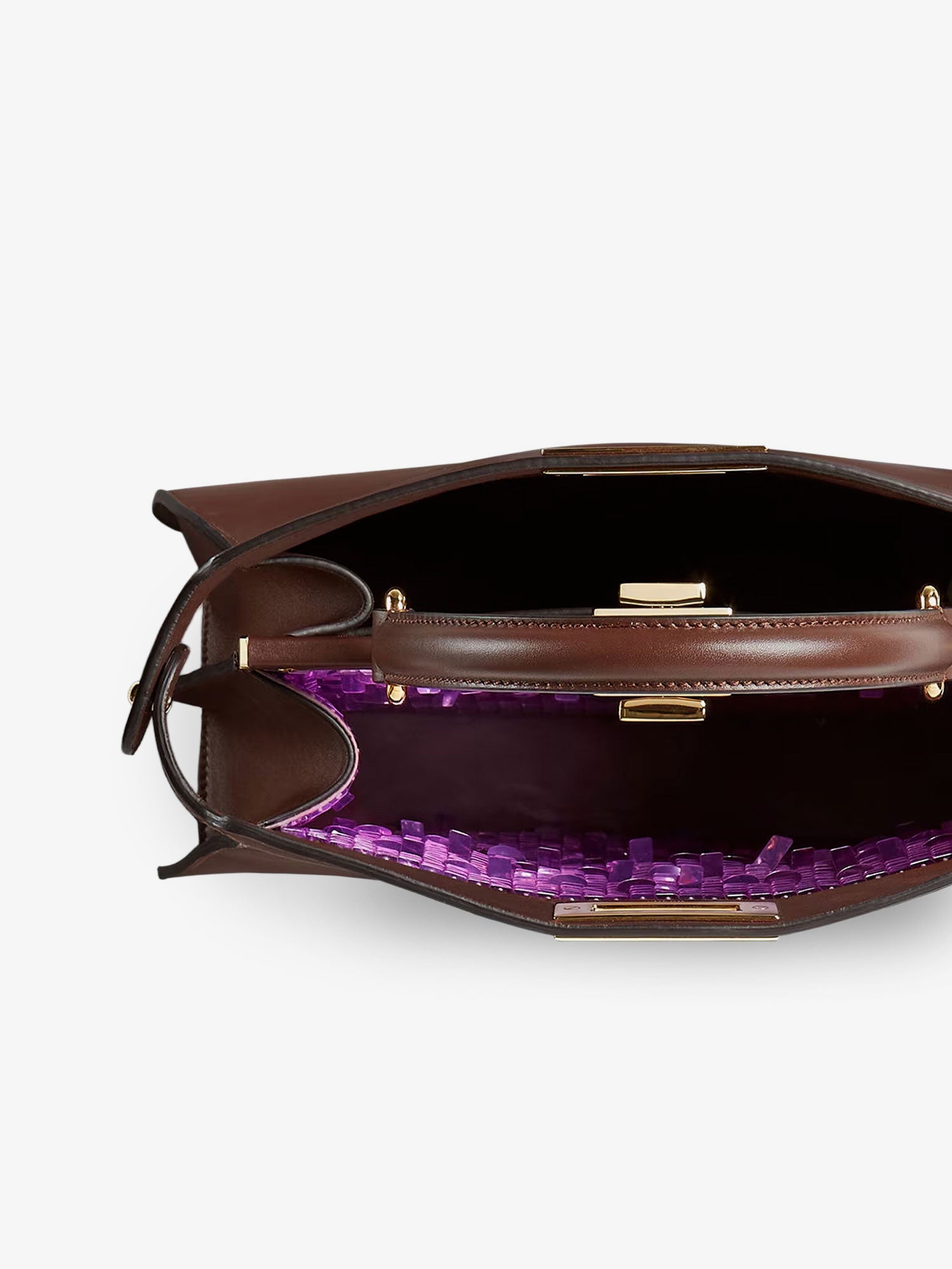 Fendi Peekaboo Iseeu Medium Leather Handbag