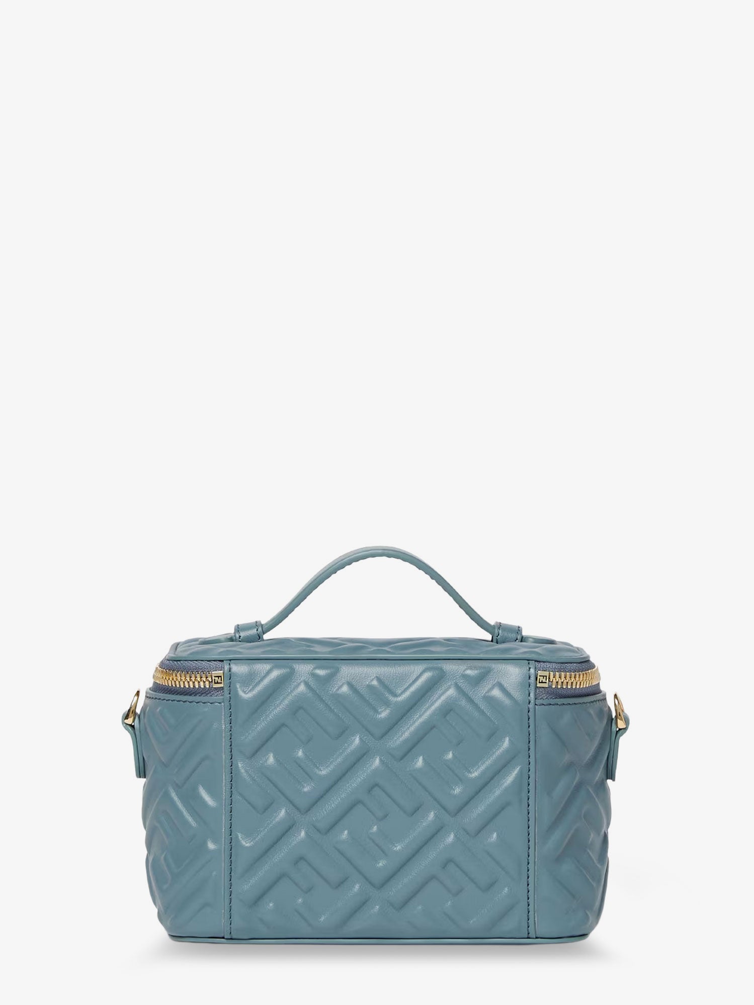 Fendi Fendi Vanity Leather Crossbody Bag With Ff Motif