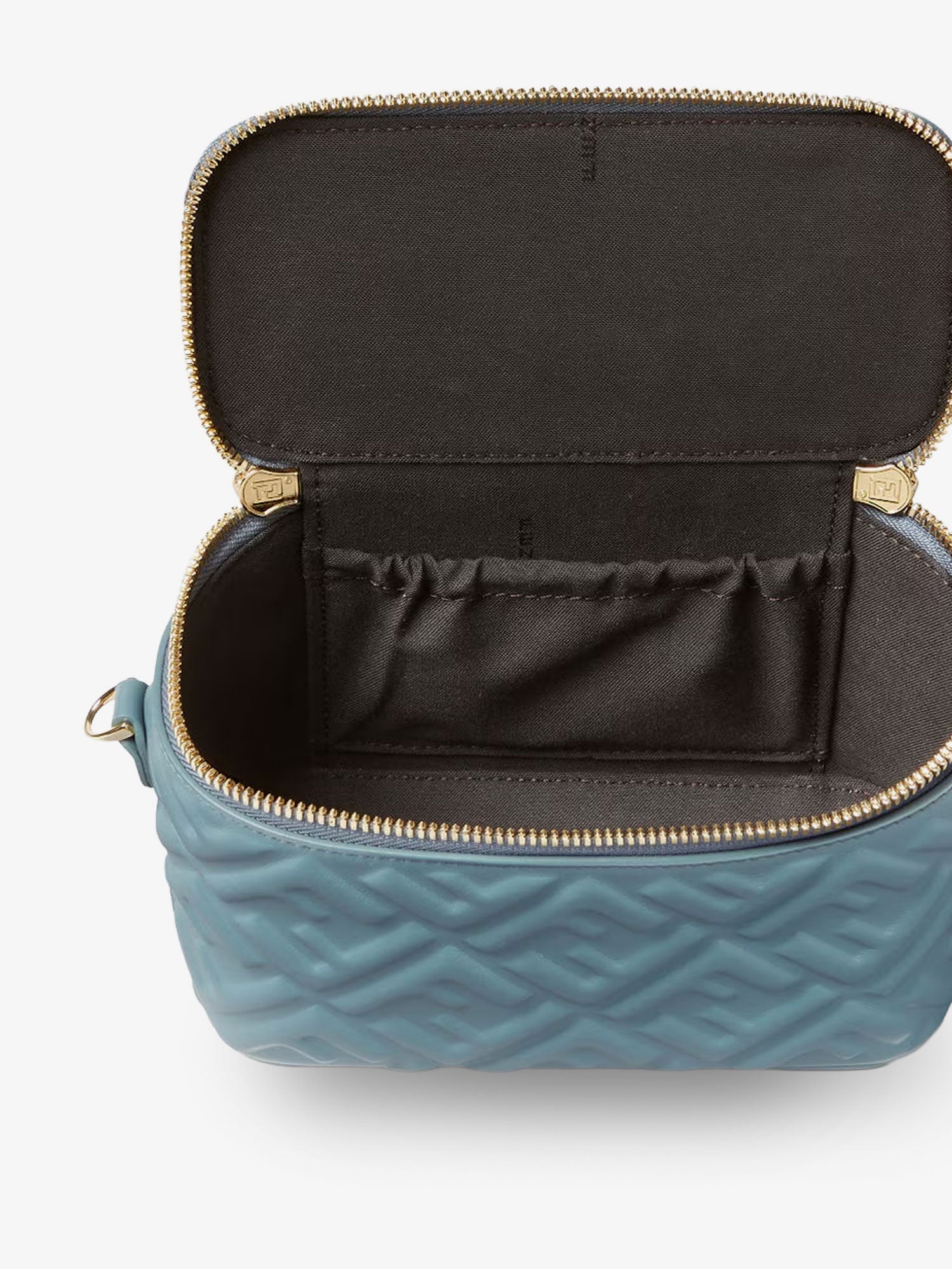 Fendi Fendi Vanity Leather Crossbody Bag With Ff Motif