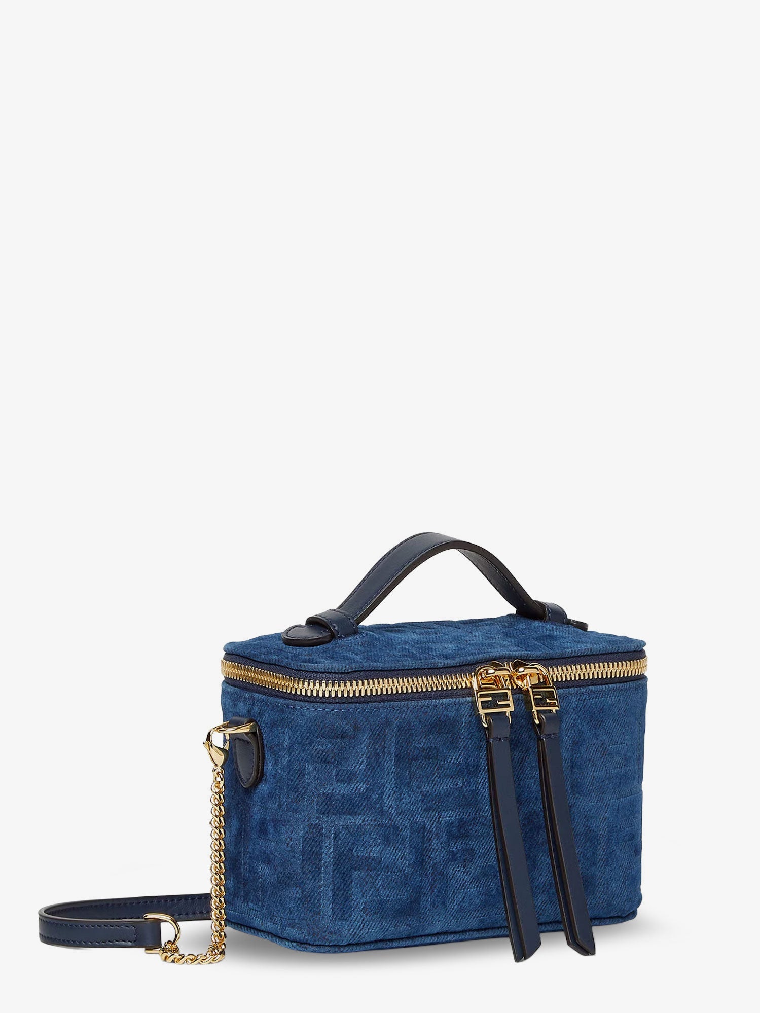 Fendi Vanity Ff Fabric Crossbody Bag