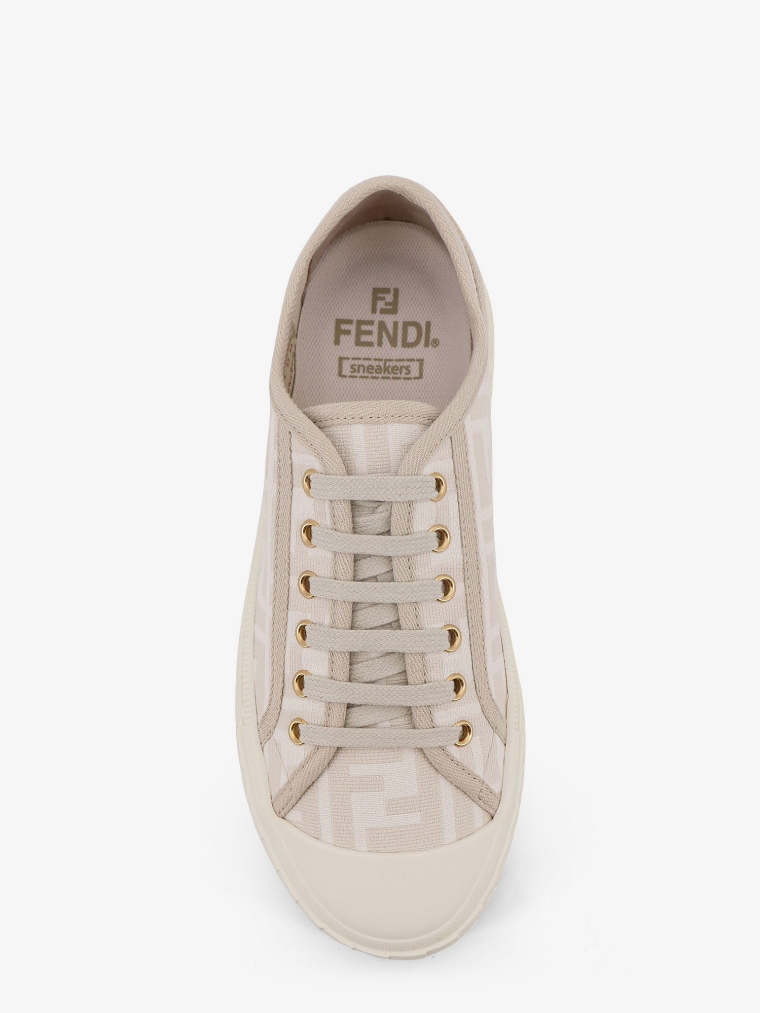 Fendi Domino Ff Fabric Sneakers