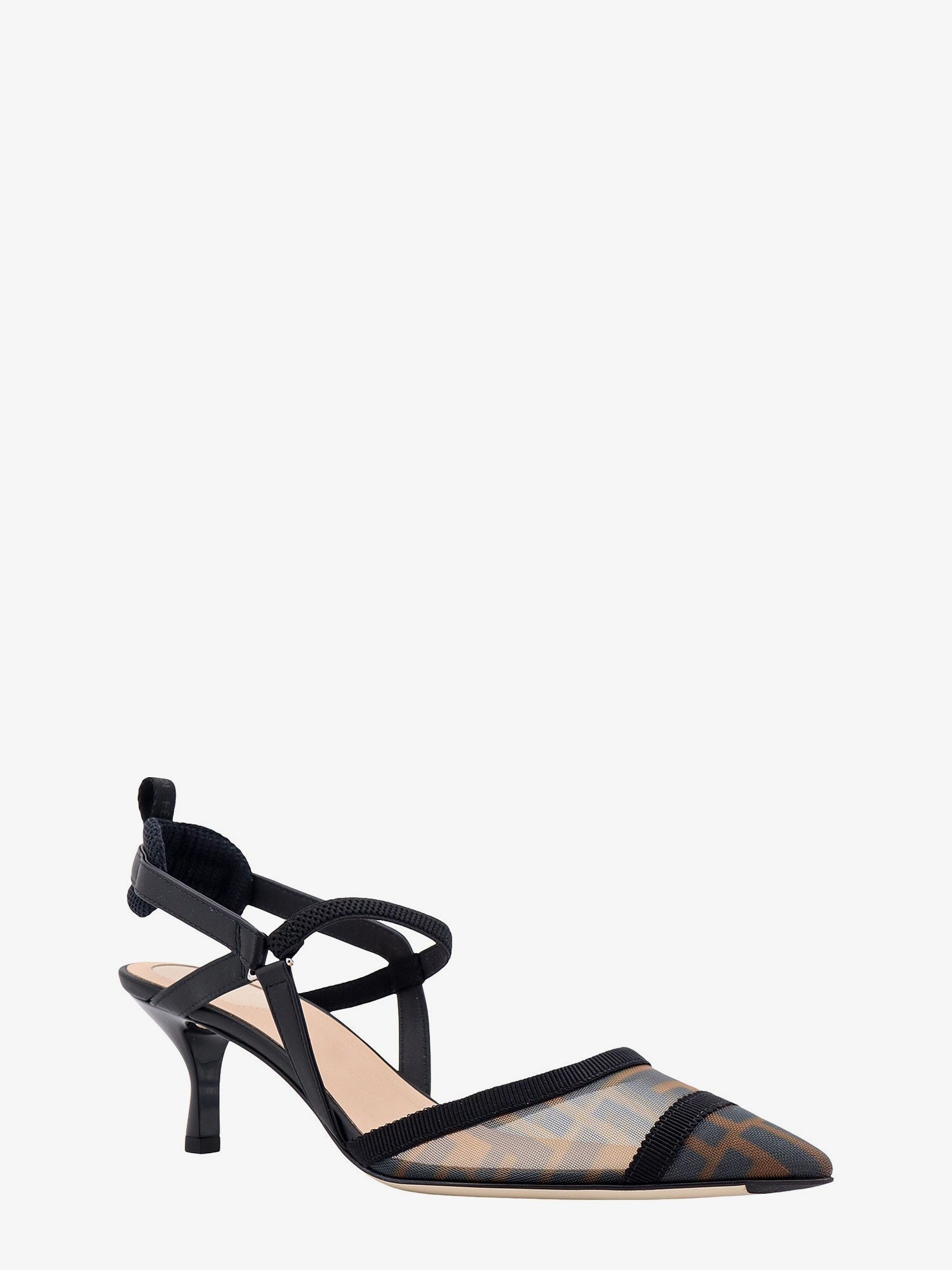 Fendi Colibrì Lite Pumps In Ff Mesh