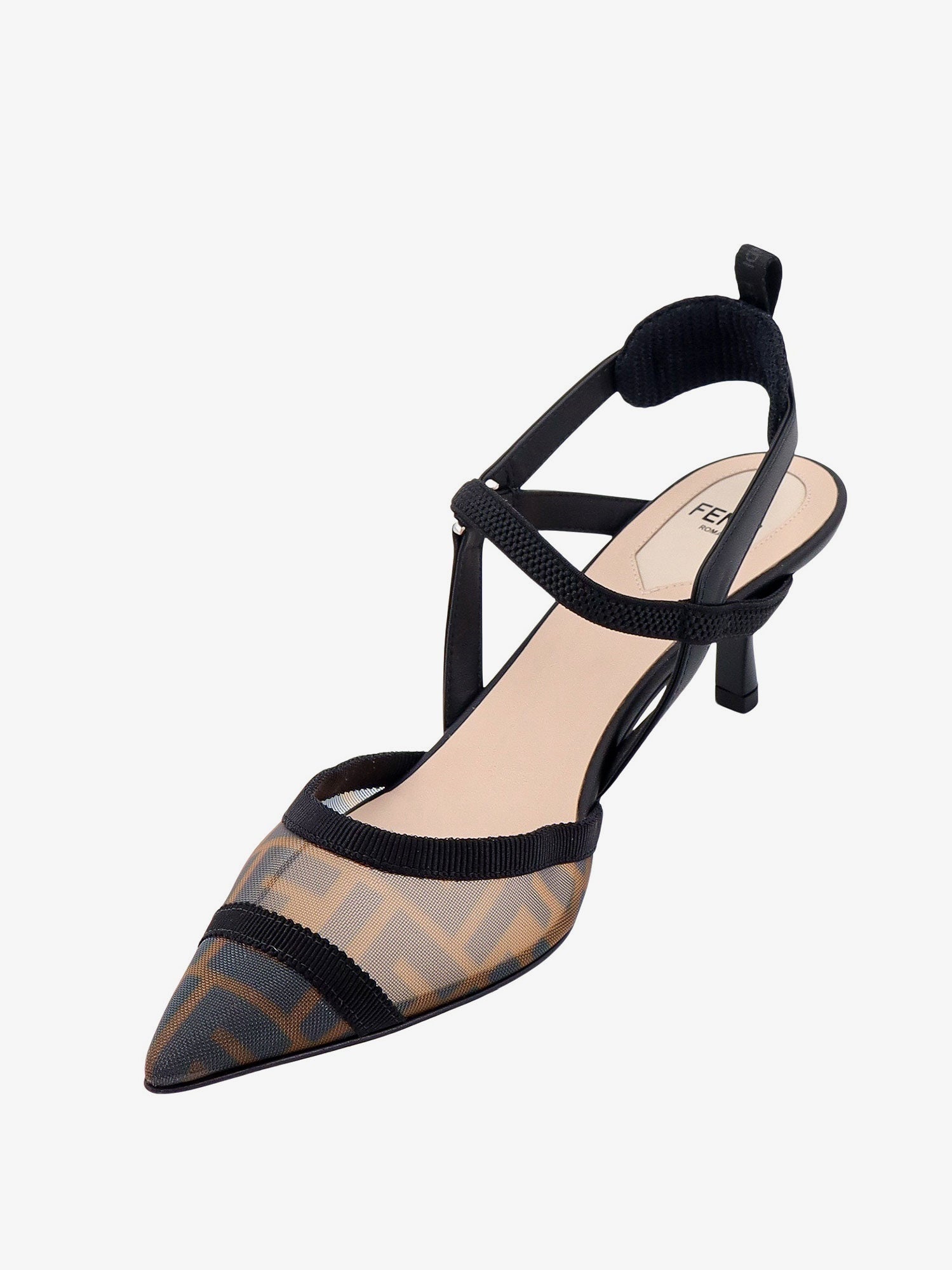 Fendi Colibrì Lite Pumps In Ff Mesh