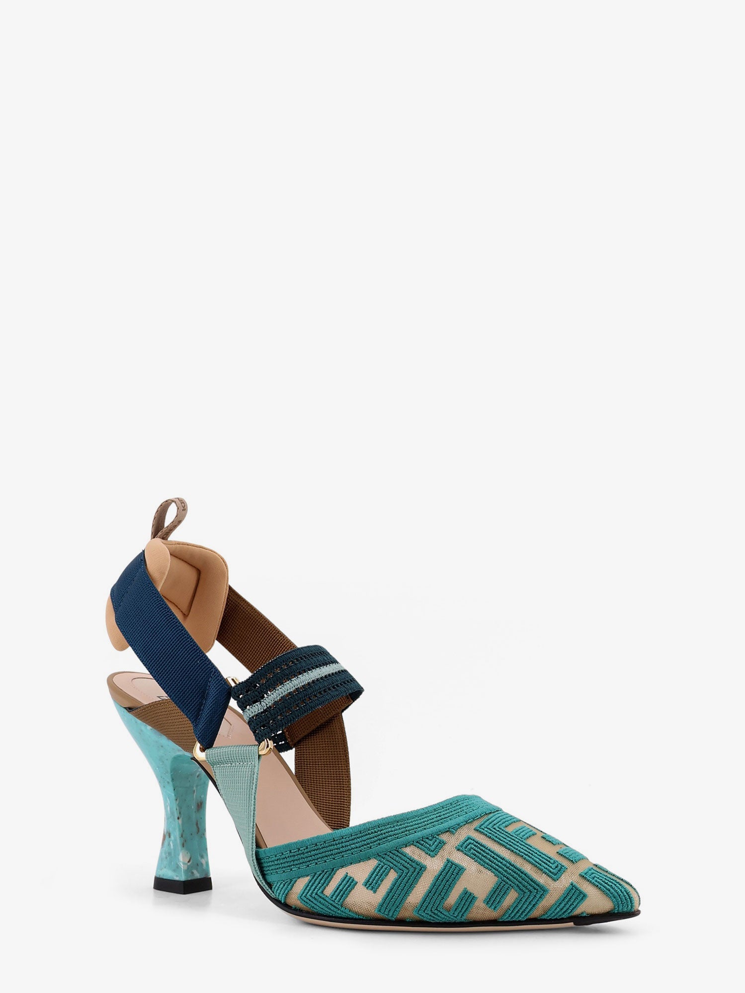 Fendi Colibrì Ff Fabric Décolleté