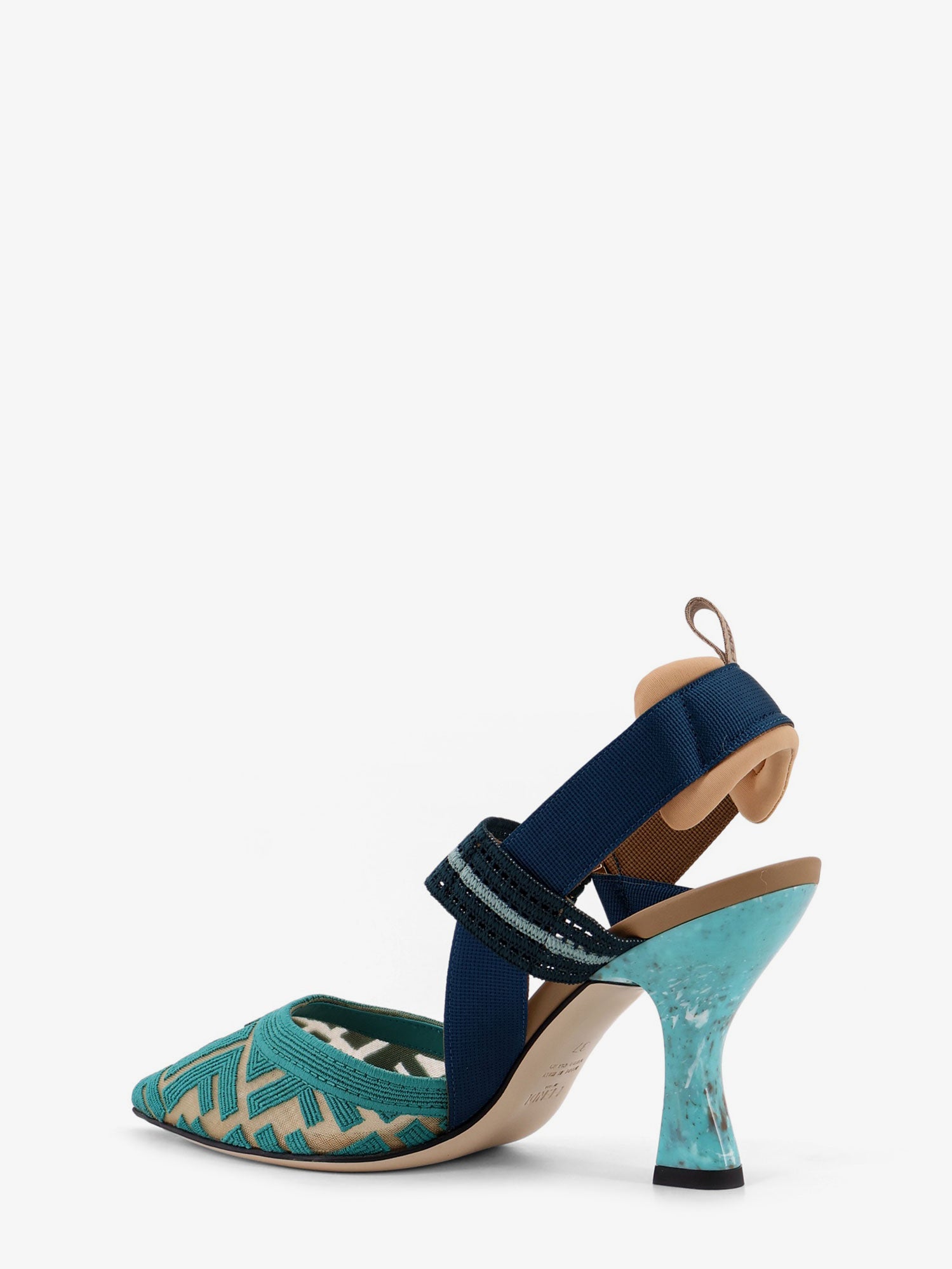 Fendi Colibrì Ff Fabric Décolleté