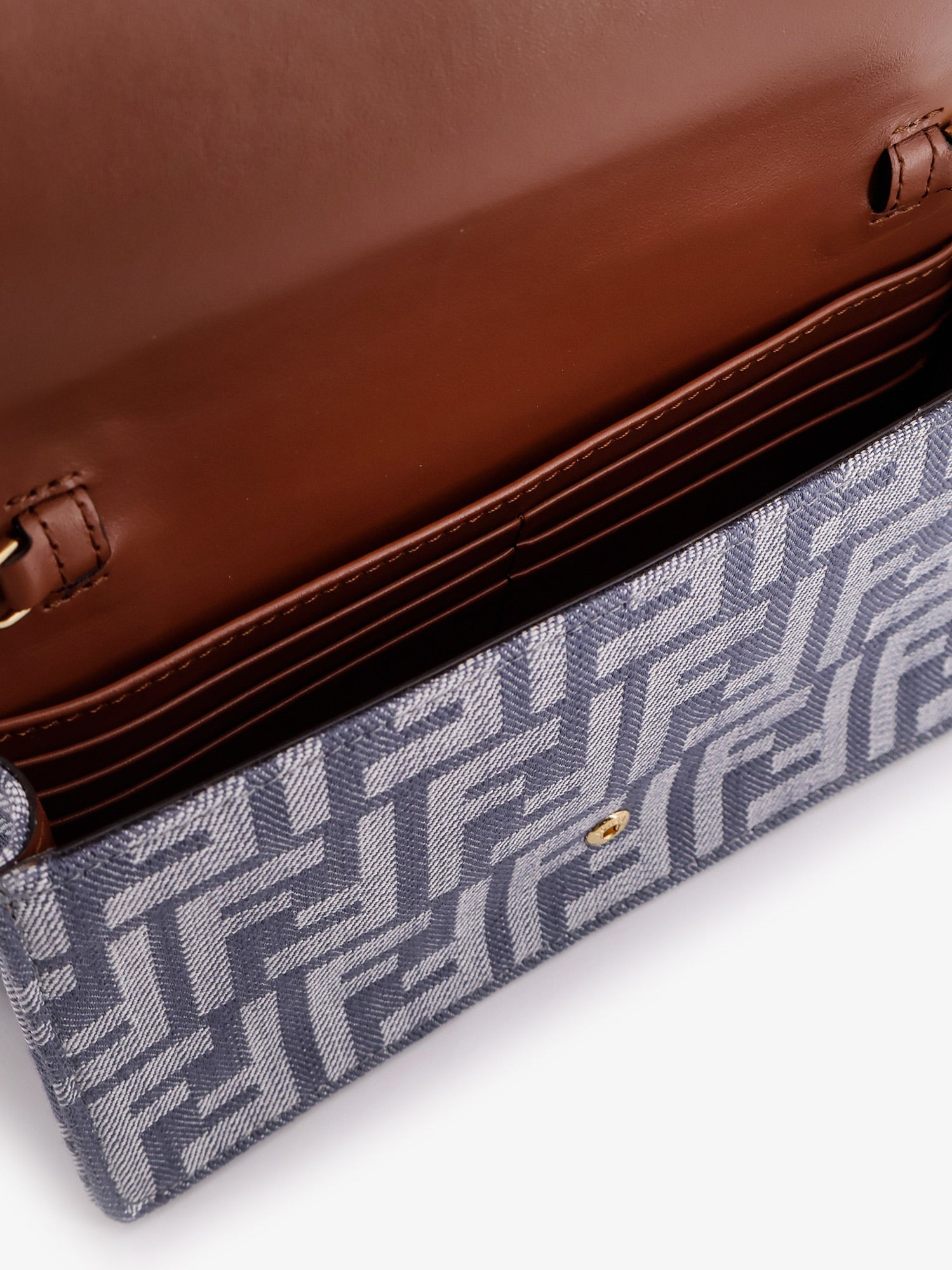 Fendi Wallet On Chain Baguette Shoulder Bag