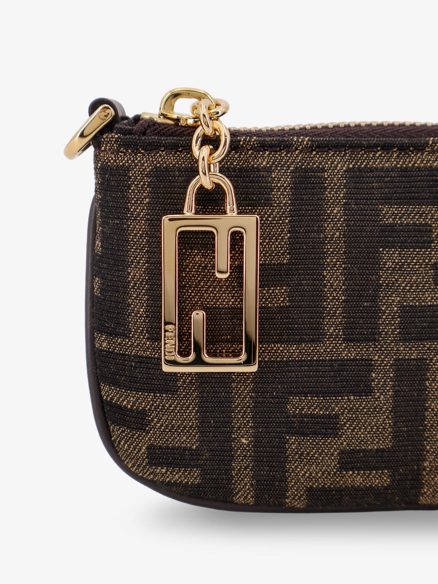 Fendi Ff Fabric Coin Purse