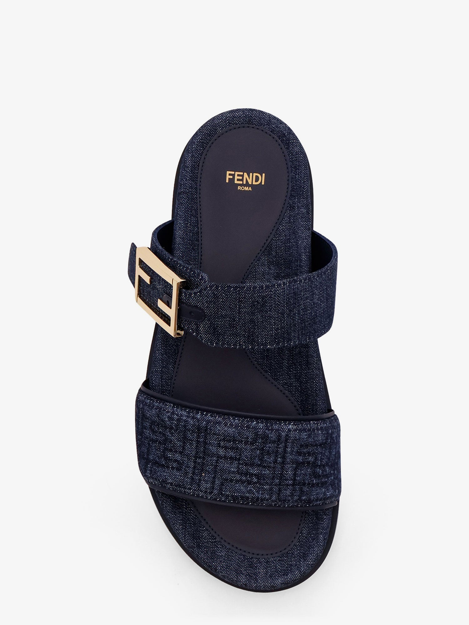 Fendi Feel Denim Sandals