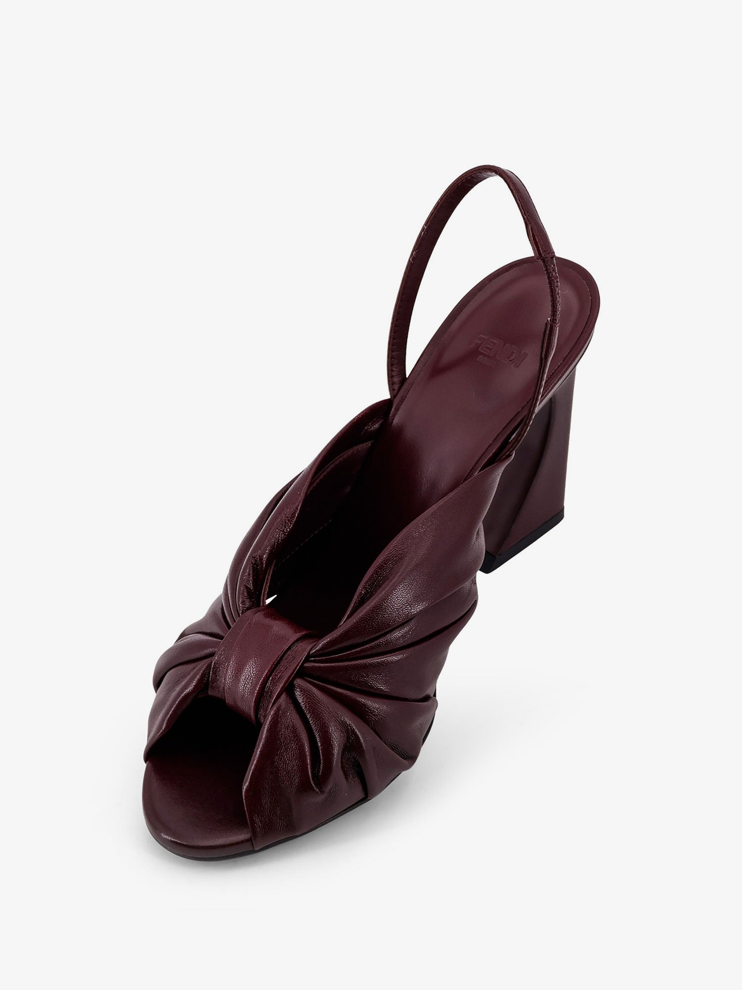 Fendi Decolleté Arco In Pelle