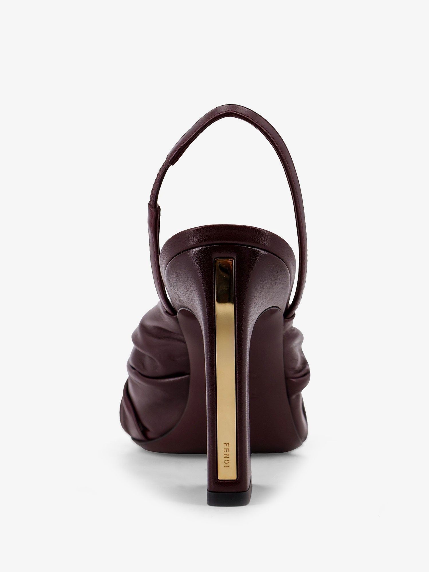 Fendi Decolleté Arco In Pelle