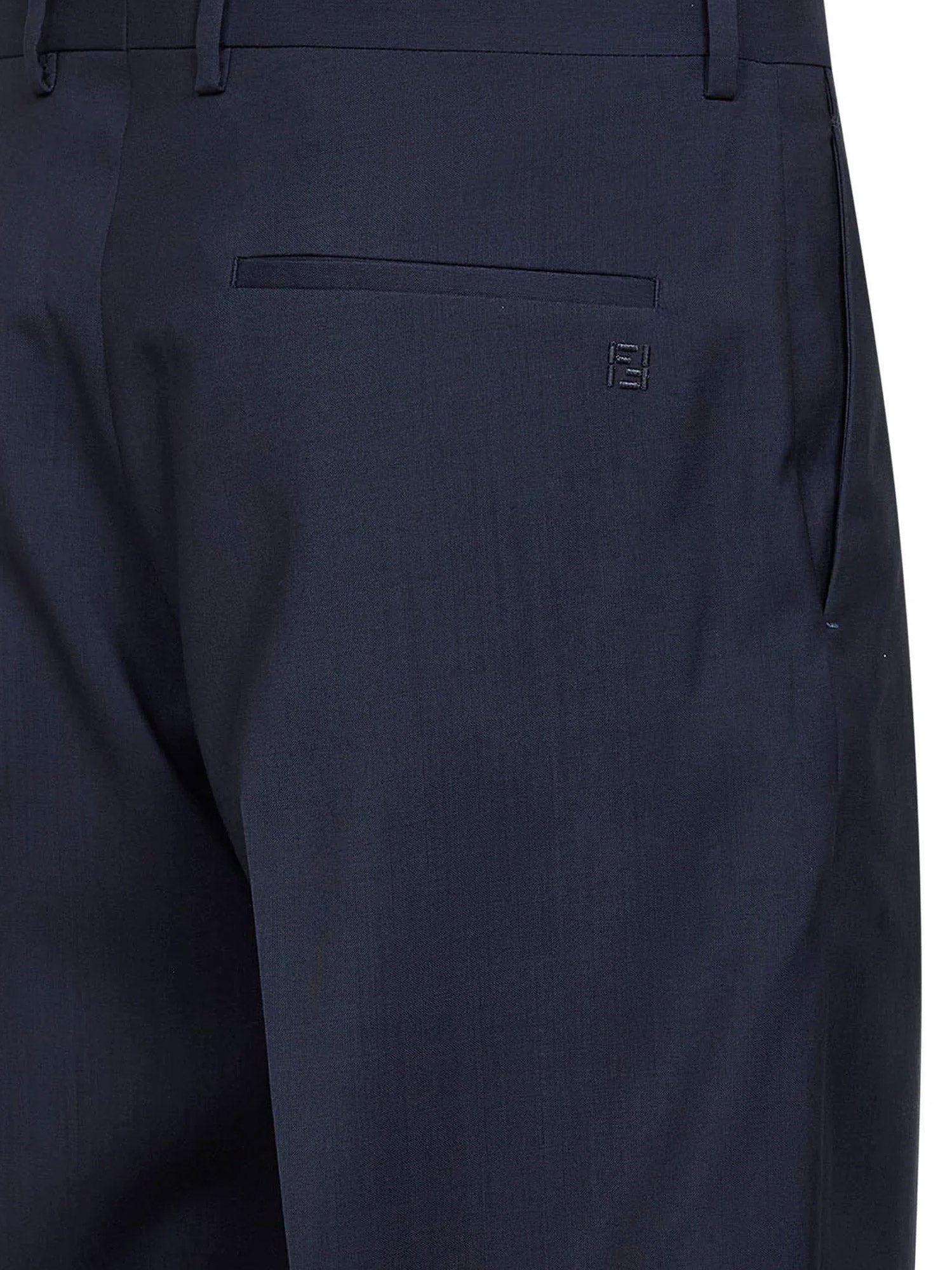 Fendi Virgin Wool Trousers