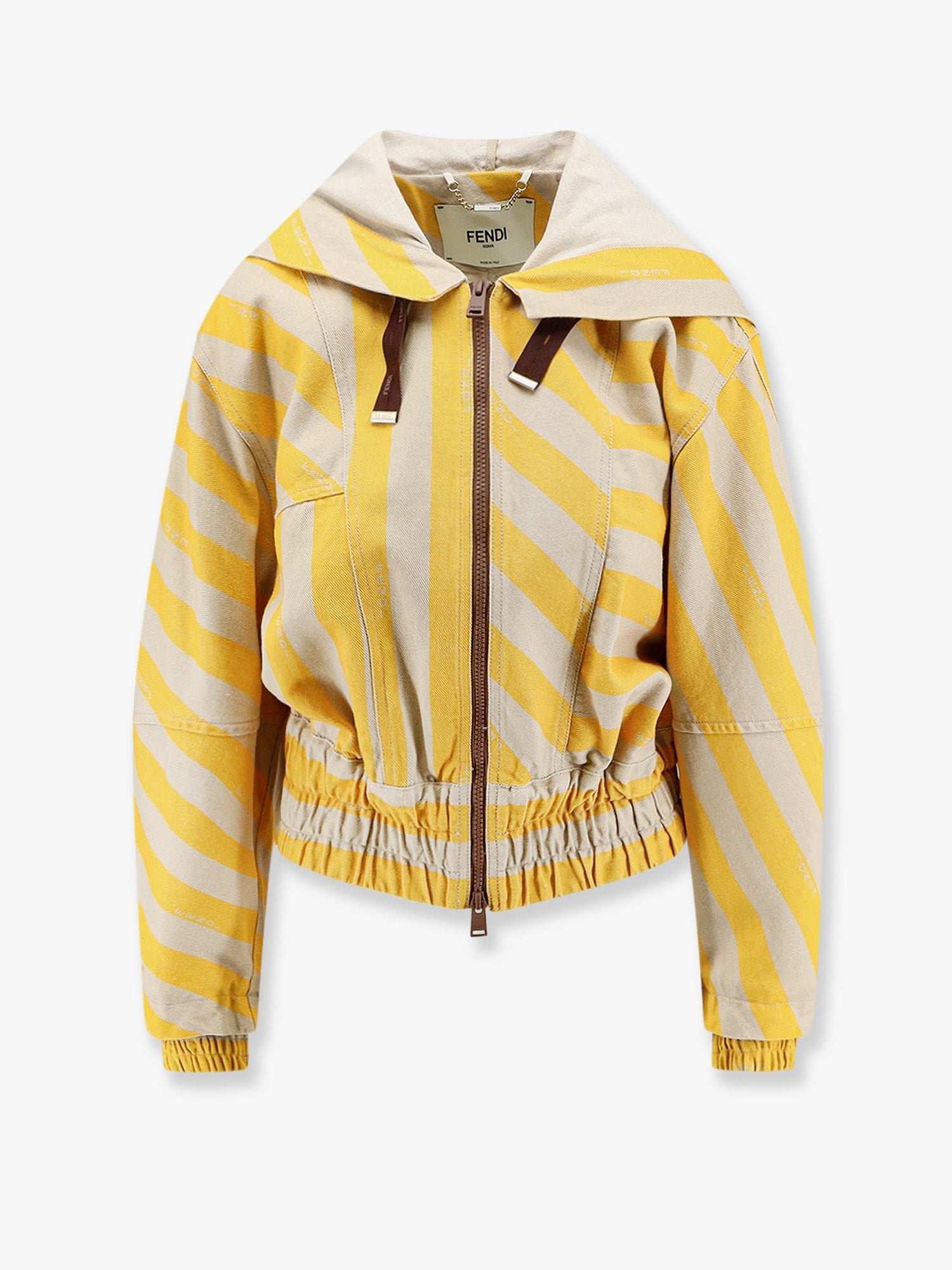 Fendi Cotton And Linen Jacket
